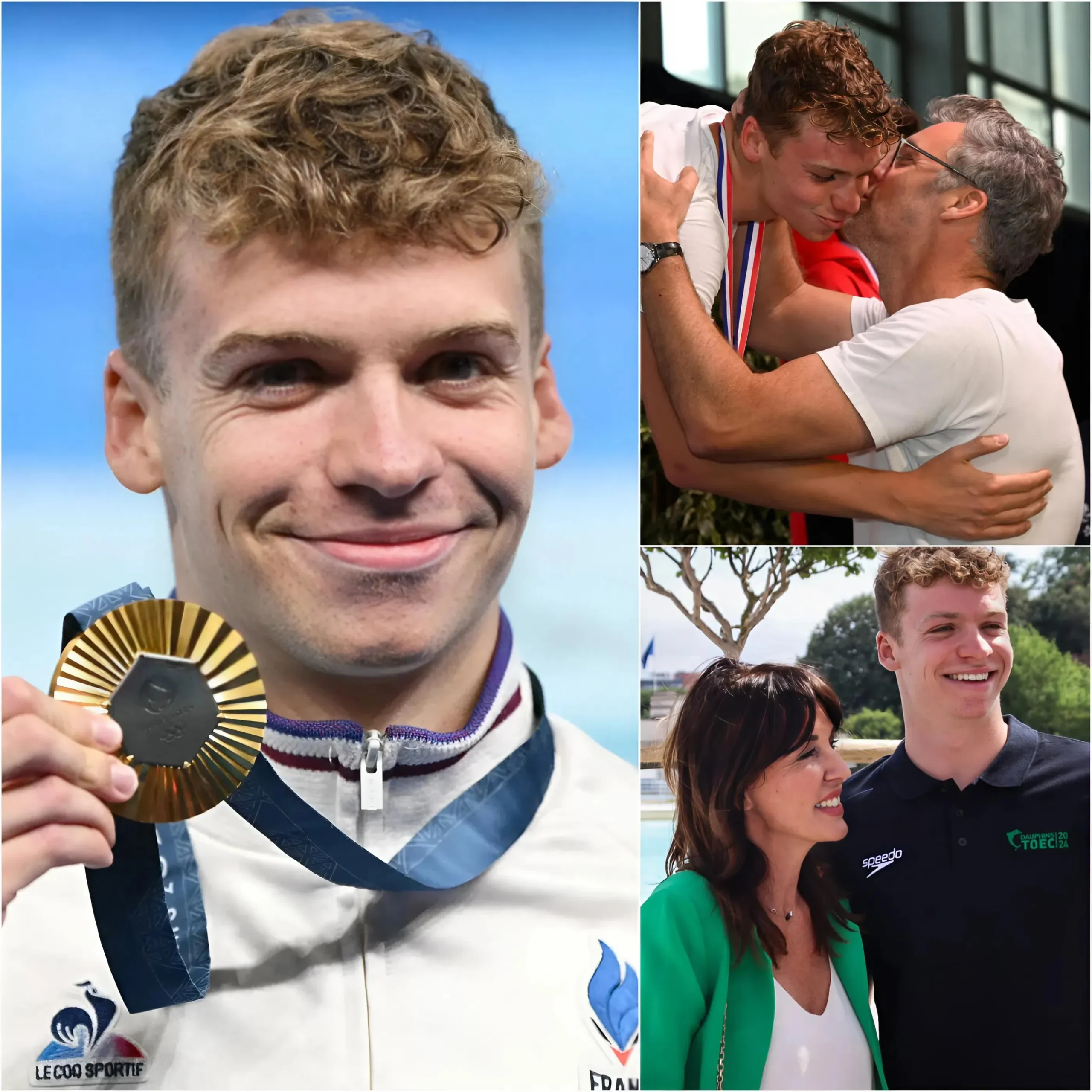 Cover Image for VICTORY: Léon Marchand stunned his two coaches by winning the Singapore 2025 title and breaking his own record! He publicly thanked his parents and revealed the emotional journey leading up to the final against a formidable opponent like Hubert Kos: “I thank everyone who has always been there for me and supported me. Before the final, my mother did something that…”—a shocking revelation that brought everyone to tears. Amazing!