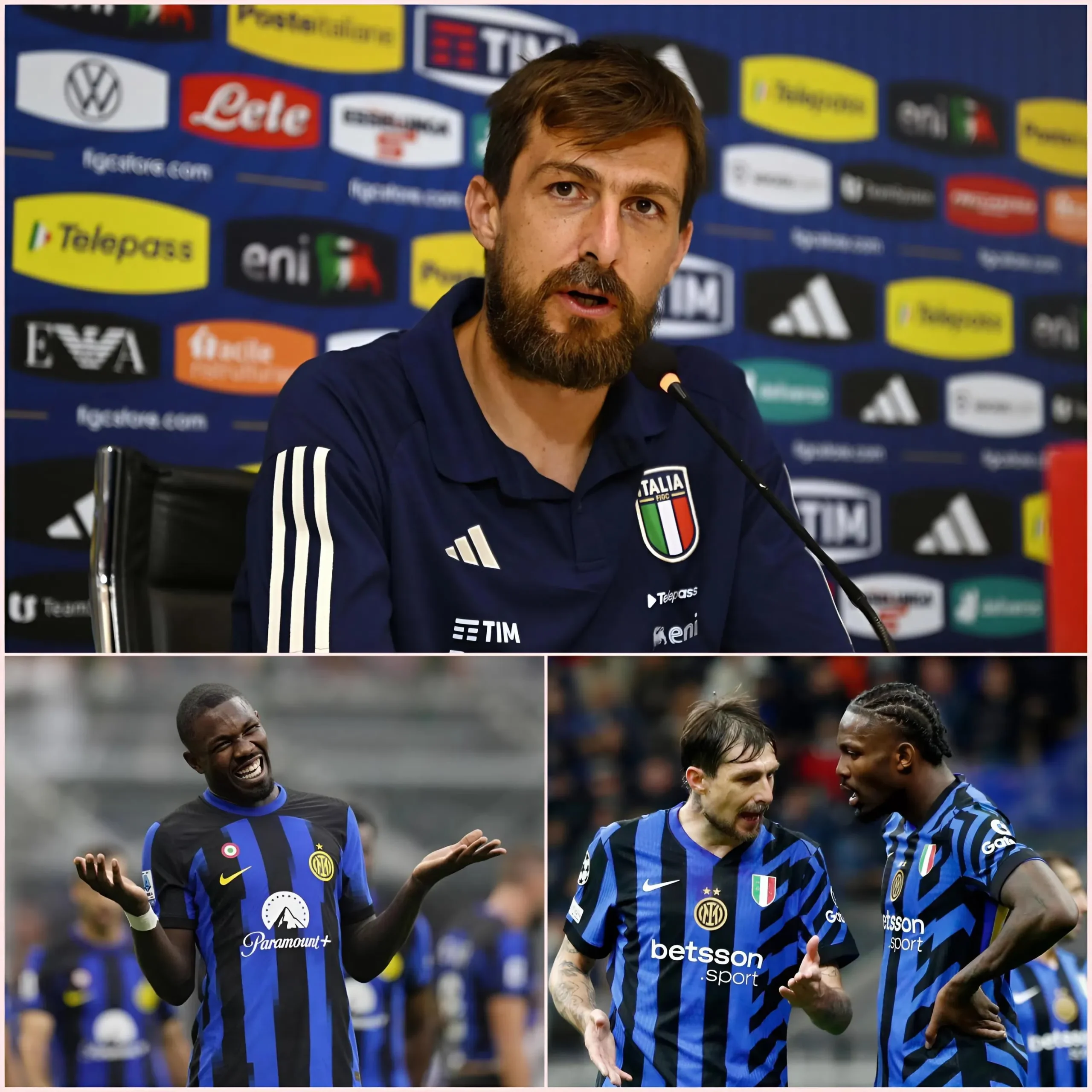 Cover Image for “È un bastardo” Acerbi rivela con rabbia di aver più volte consigliato a Marcus Thuram di restare a giocare nell’Inter, ma di aver ricevuto solo risposte impegnative dal giocatore.