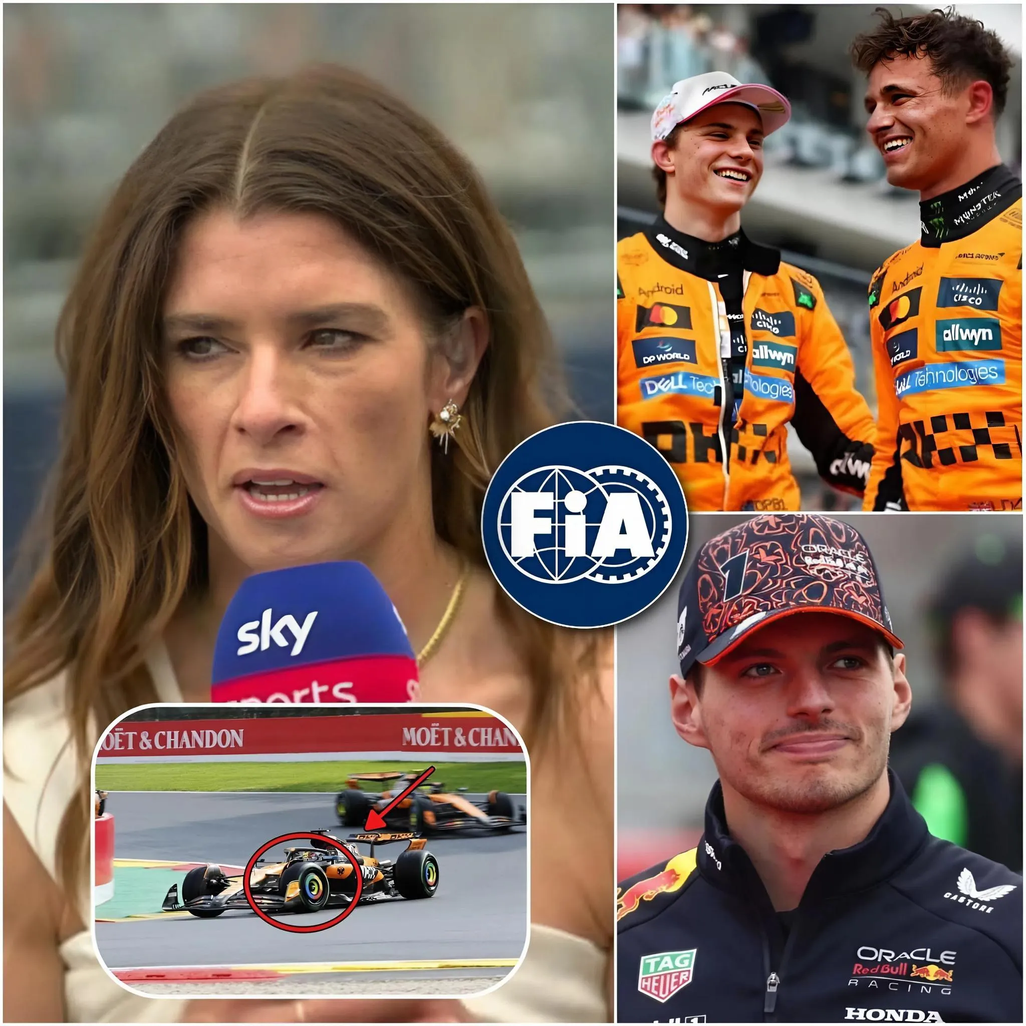 Cover Image for Danica Patrick afirmou recentemente que Oscar Piastri e Lando Norris não merecem vencer em 2025, pois seu carro usa um motor que não atende às regras e eles são atualmente os favoritos da FIA. Segundo ela, Max Verstappen é o único que realmente merece vencer, já que ele é forçado a lutar contra a FIA e os recentes problemas internos. Danica Patrick também acrescentou que está confiante de que Verstappen será campeão novamente em 2025.