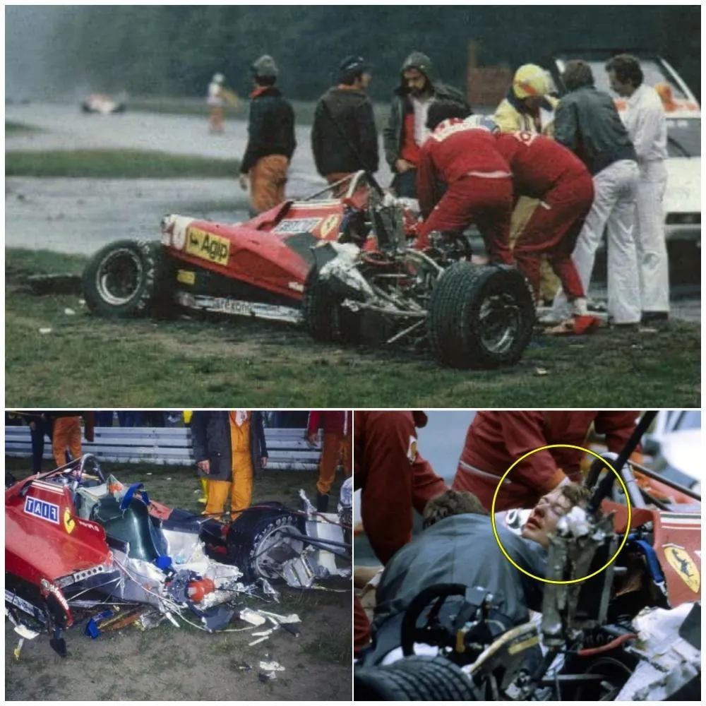 Cover Image for LAATSTE NIEUWS 🚫Gestopt vanwege een verschrikkelijk ongeluk, maar toch het seizoen als tweede beëindigd – Het buitengewone verhaal van Didier Pironi in het Formule 1-seizoen van 1982