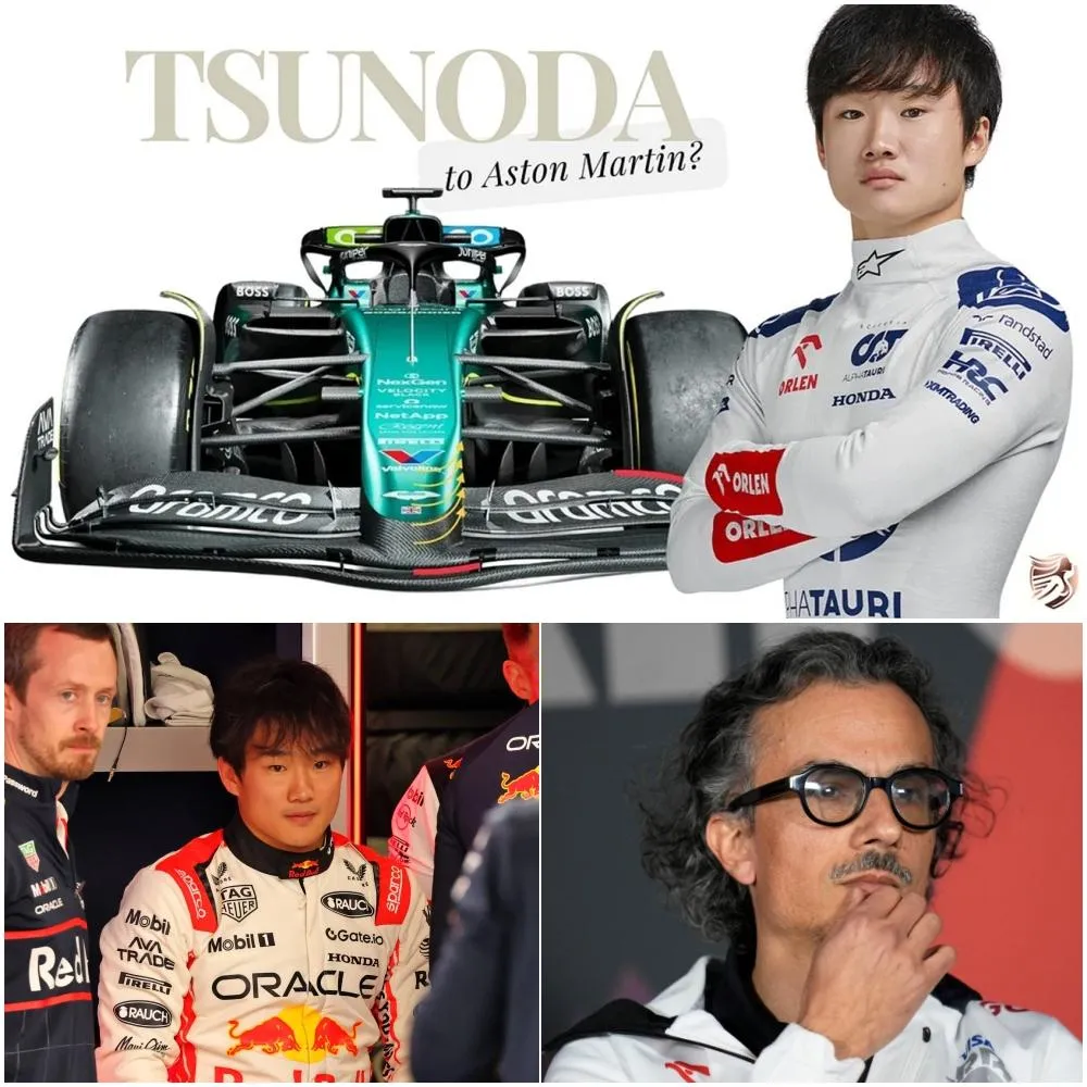 Cover Image for PADDOCK NEWS 🏁 Durchgesickerte Informationen enthüllen, dass Tsunoda Red Bull in Richtung Aston Martin verlassen wird. Außerdem deuten unbestätigte Berichte auf einen Machtkampf hinter den Kulissen und wichtige Verhandlungen hin, die die gesamte Aufstellung vor Saisonende umgestalten könnten!