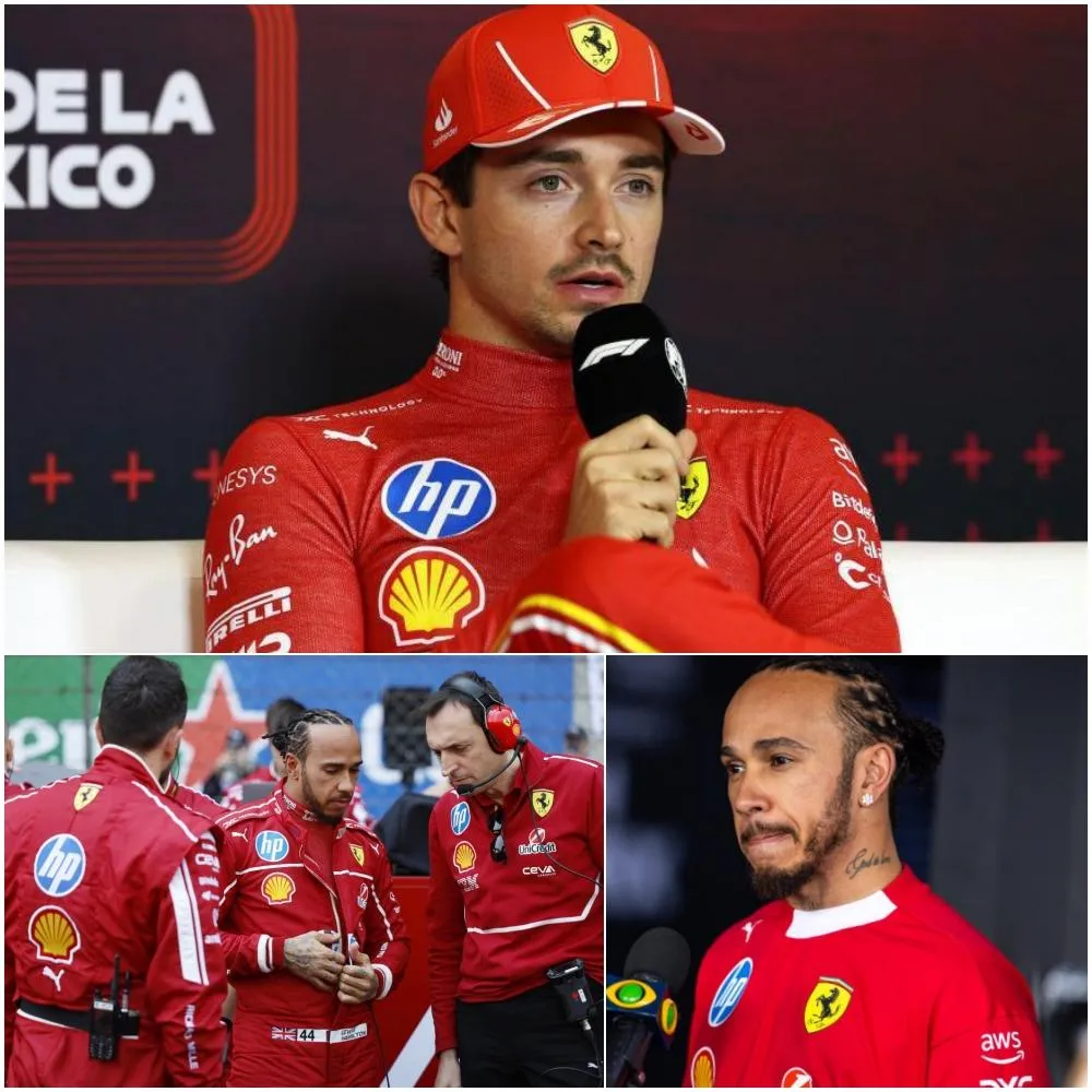 Cover Image for LECLERC ONTGINT EEN STORM: Verdedigt Hamilton moedig te midden van hevige kritiek na de GP-debacle in Hongarije – Een schokkende uitspraak waar de hele Ferrari-garage verbijsterd en sprakeloos van achterblijft!