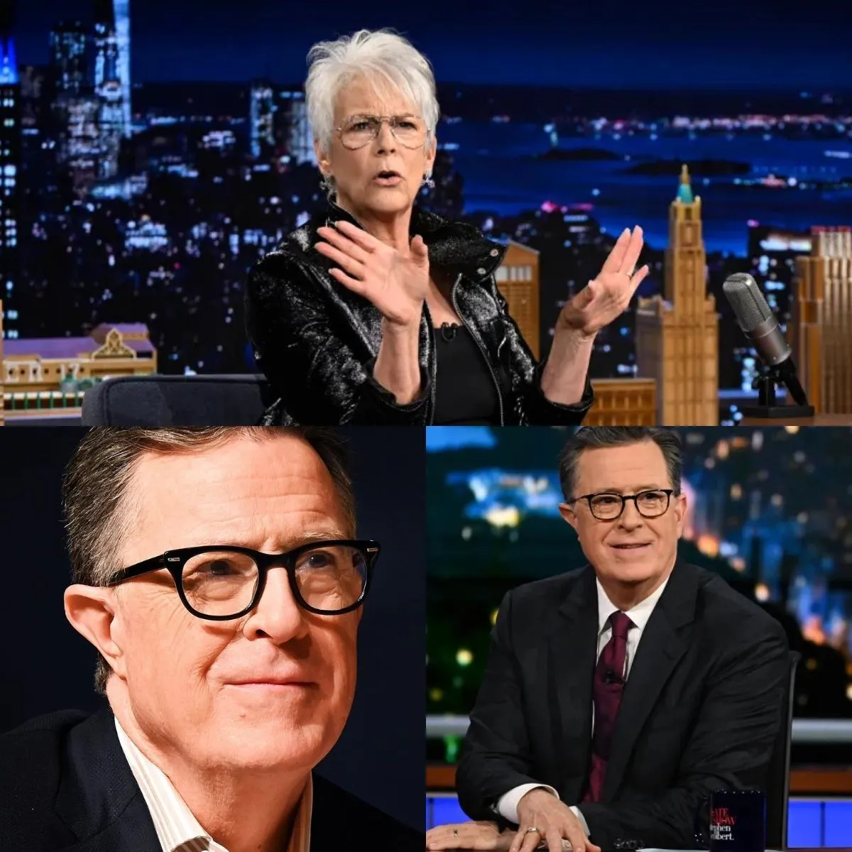 Cover Image for Jamie Lee Curtis Accuses CBS of ‘Gagging’ Her After Colbert’s Exit – Sending Shockwaves Through Late-Night TV