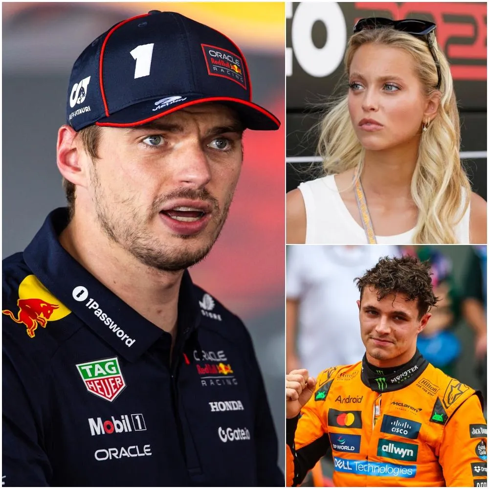 Cover Image for 🚨 Lando Norris’ vriendin, Margarida Corceiro, stelde Max Verstappen een ultimatum en spotte met hem: “Hij heeft alleen maar gewonnen VANWEGE GELUK en de favoritisme van de FIA.” Margarida Corceiro beweerde ook dat als Norris in hetzelfde tijdperk als Verstappen had geracet, hij nooit als een legende zou zijn geprezen. Haar woorden gingen viraal op sociale media. Maar Max Verstappen reageerde met 7 WOORDEN die Corceiro… sprakeloos achterlieten.