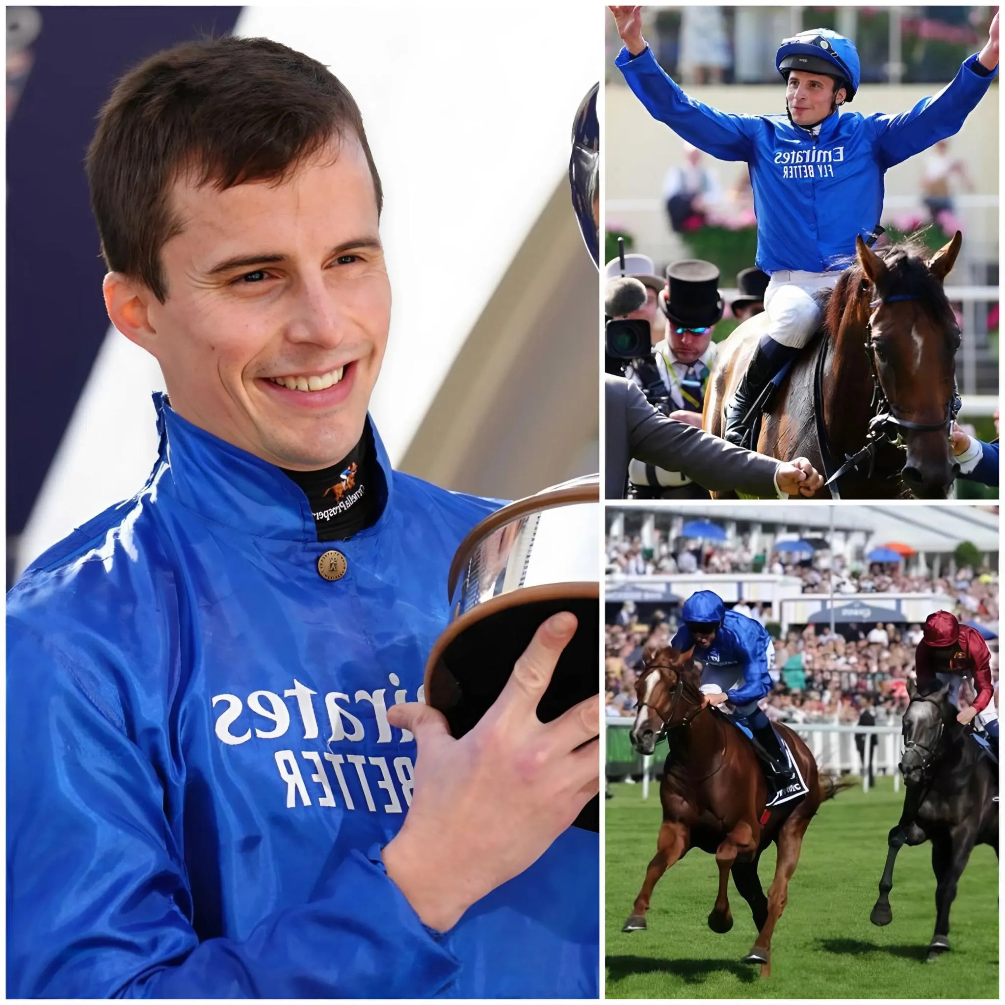 Cover Image for 🏇🔥 LATEST NEWS: William Buick officially reached the historic 2000-victory milestone and suddenly released 12 POWERFUL WORDS that shocked the entire horse racing world. The announcement with Godolphin at York Ebor sparked an unprecedented wave of controversy…