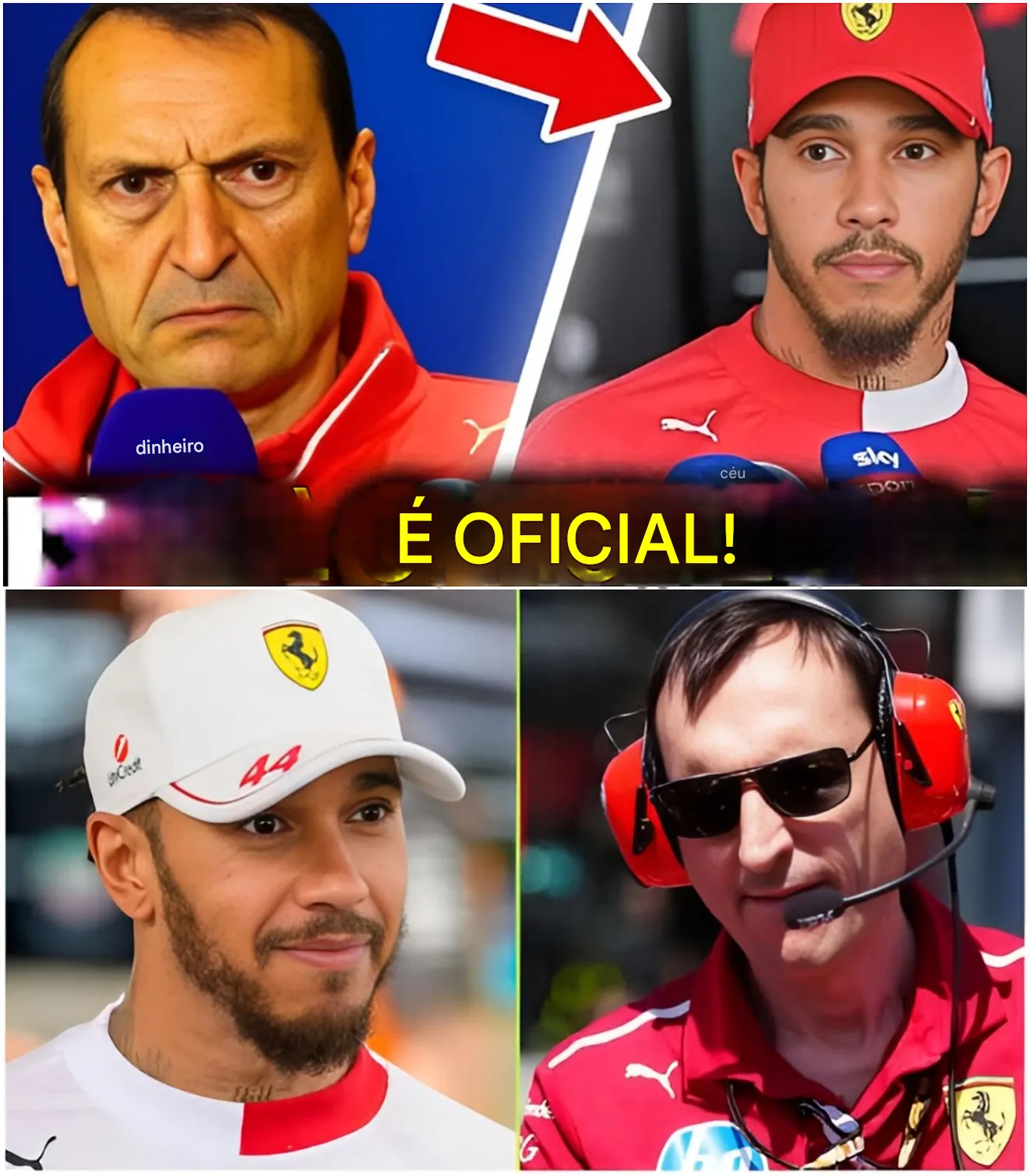 Cover Image for A Ferrari está em completo caos após uma revelação chocante do engenheiro de Hamilton sobre o Grande Prêmio da Hungria. A verdade, agora revelada, chocou o mundo da F1. Será que isso pode ser o início de uma crise séria para a Scuderia, ou há algo mais por trás dessa história?