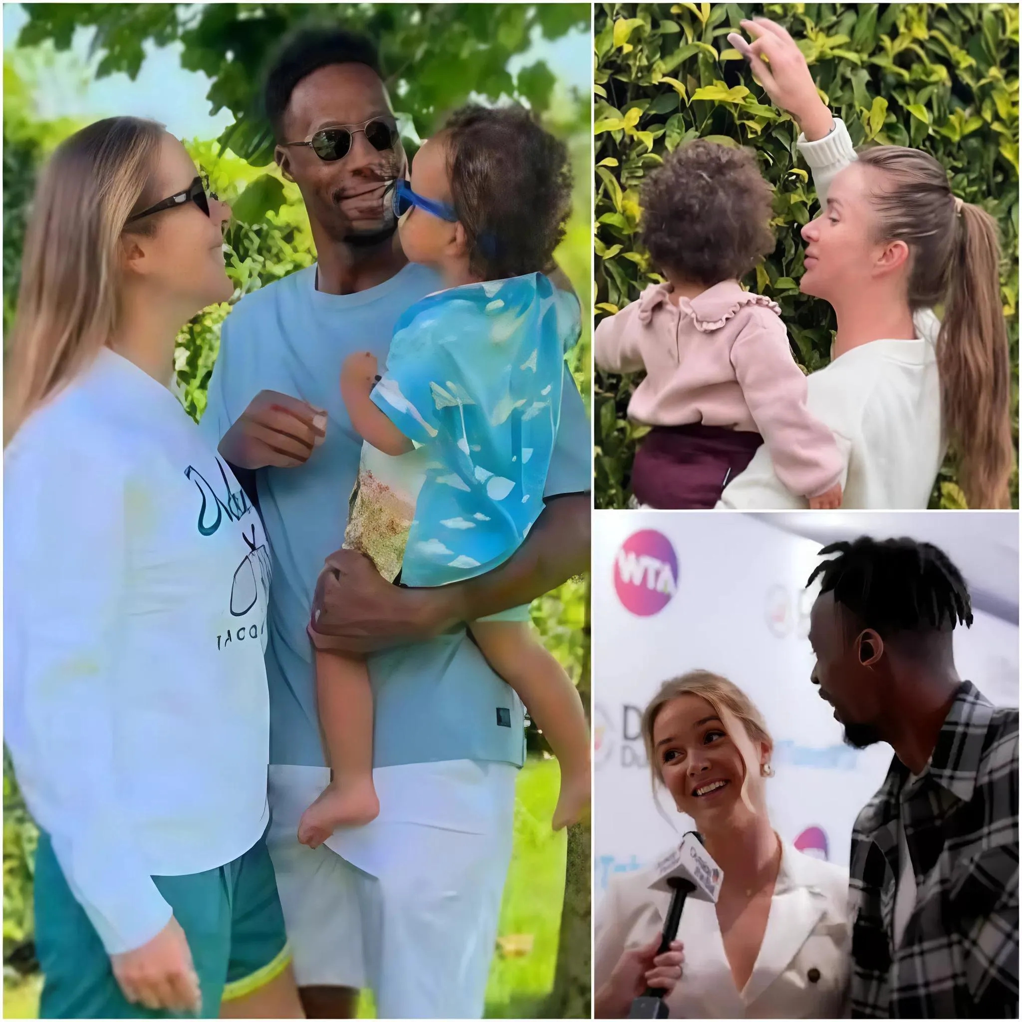 Cover Image for Gaël Monfils shared five moving words about his son: “He is truly special,” he said. He also shared an interesting detail about his son’s personality when he was with his wife, Elina Svitolina, which moved everyone and made them feel the sweet love of family.