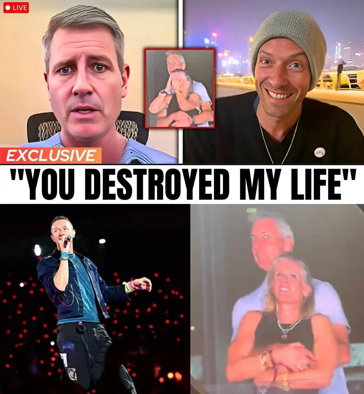 Cover Image for VOR 30 MINUTEN: CEO Andy Byron in Skandal verwickelt und FORDERT von Coldplay eine Entschuldigung! 70 Millionen Entschädigung für sein persönliches Bild. Ein viraler Kussmoment stellte das Leben eines Tech-Chefs auf den Kopf, doch Chris Martins epische Reaktion ging viral! Chris Martin antwortete mit nur fünf Worten, die die Online-Community überzeugten. CEO Andy Byron zog die Klage umgehend zurück.