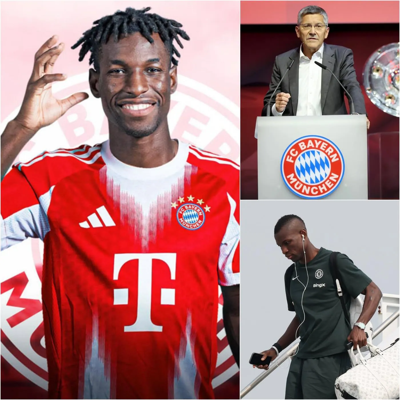 Cover Image for 🔴🔥 VOR 9 MINUTEN: Bayern München LÄSST DEN TRANSFERMARKT BEBEN! Sensationeller DEAL mit Chelsea für Nicolas Jackson IST PERFEKT – Entscheidung sorgt für MASSIVE KONTROVERSE: Fans sind GESPALTEN – die einen JUBELN über den „BOMBEN-TRANSFER“, die anderen SIND WÜTEND und nennen es eine „KATASTROPHE“!