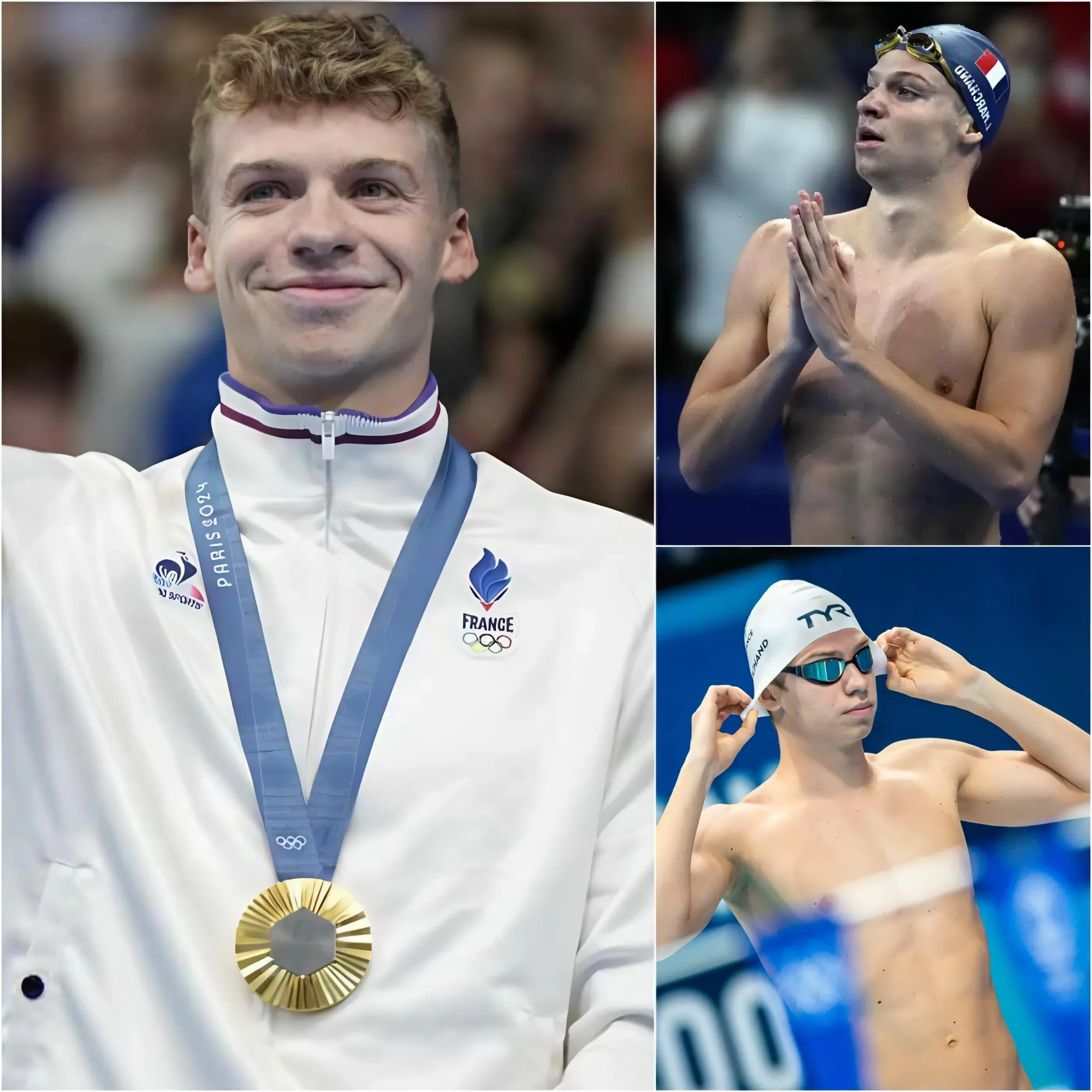 Cover Image for Léon Marchand Breaks The 200m Medley World Record At Singapore 2025, Continuing His Journey To Conquer Michael Phelps’ Milestones. Fans Affirm That The ” New King Of The Blue Track” Will Dominate The 2028 Los Angeles Olympics With Unprecedented Peak Performance.