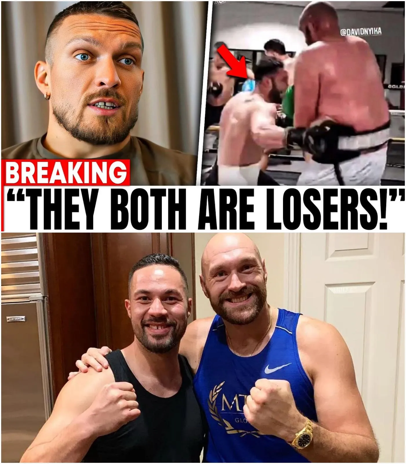Cover Image for BREAKING: “He Can’t Save You!” – Oleksandr Usyk’s Explosive Warning as Parker Trains with Fury! 