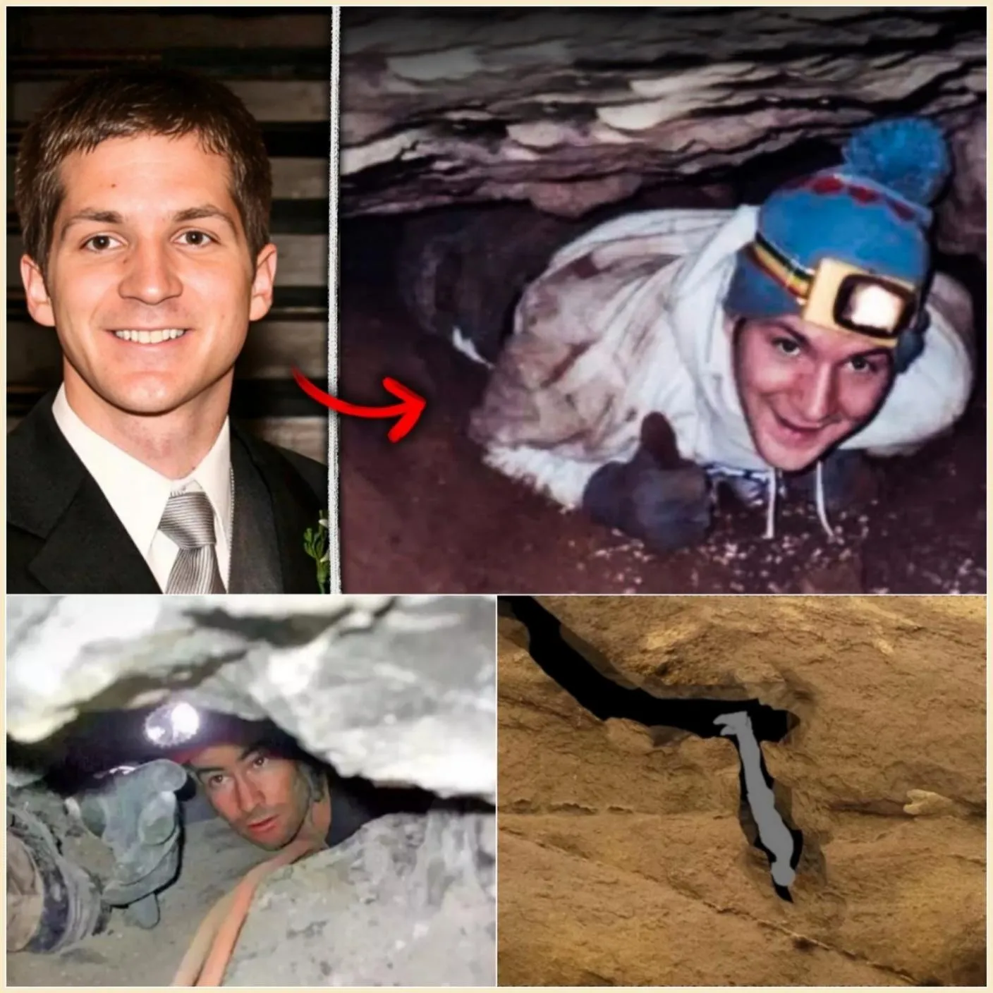 Cover Image for 28 ORE DI TERRORE INTRAPPOLATO IN UNA GROTTA: Le agghiaccianti ultime parole dell’esploratore prima di essere sepolto vivo nella sua stessa tomba.