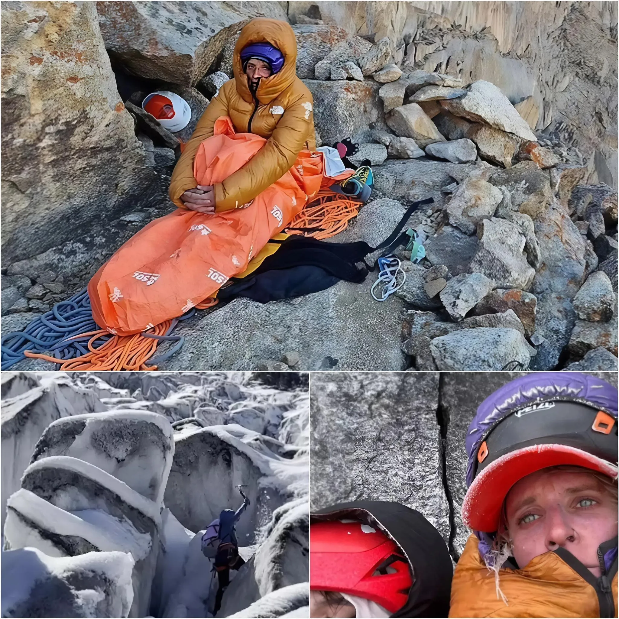 Cover Image for Die erschreckende Wahrheit hinter ihrem Überleben: Hungrige Bergsteigerin gibt zu, dass eine einzige Snack-Obsession sie in der -30°C-Hölle am Leben hielt