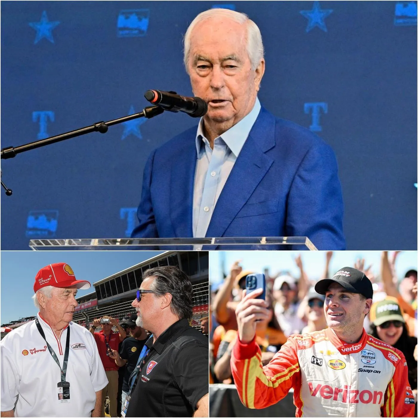 Cover Image for RACING DRAMA: Roger Penske has sent a tough message about “damaging and insulting” rumors about Team Penske’s IndyCar prospects. Despite being investigated by IndyCar over a huge scandal following a series of evidence recently revealed by Will Power