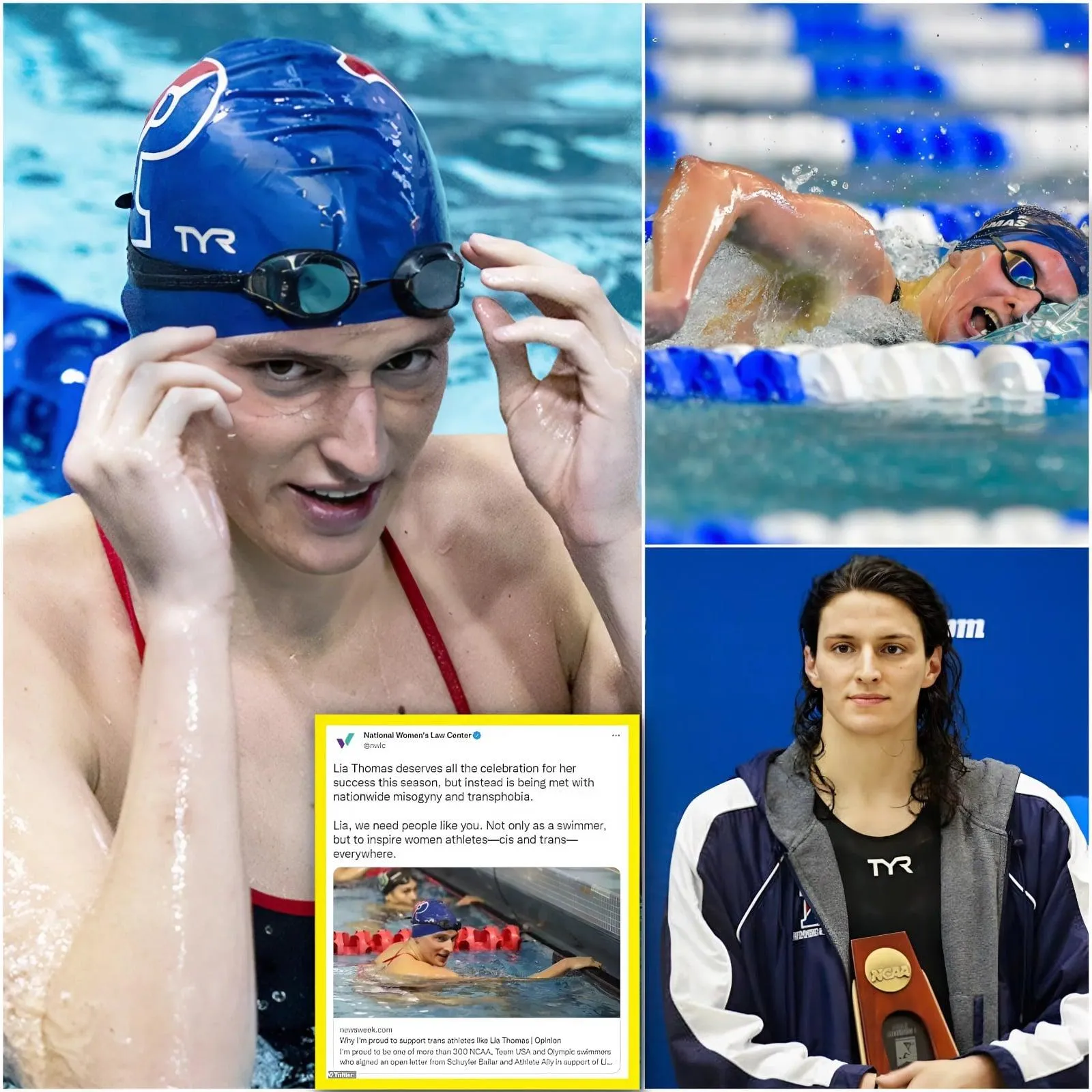 Cover Image for Lia Thomas has been officially permitted to participate in the 2025 Olympics, competing in the women’s category. This announcement was made through her latest posts on her personal social media page.