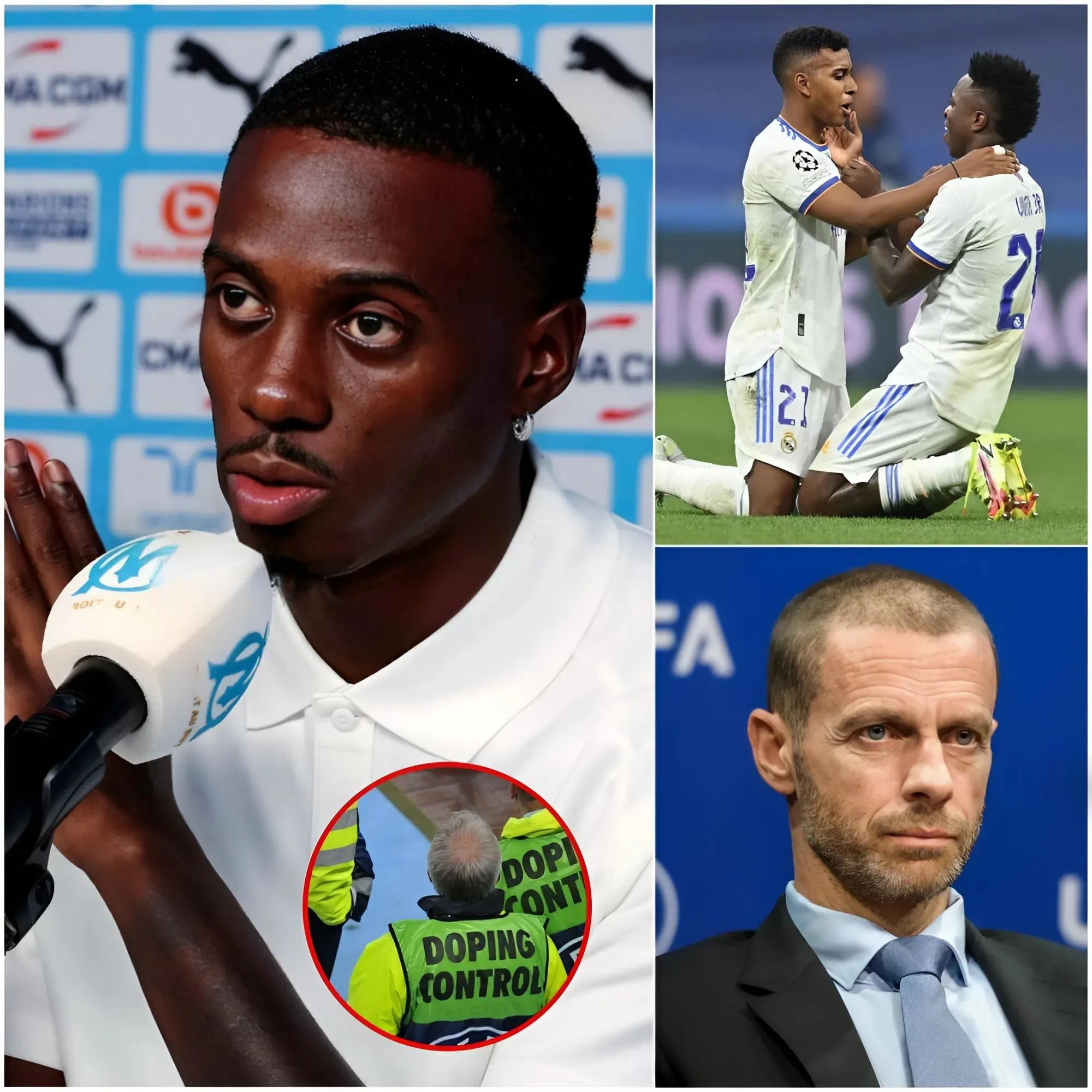 Cover Image for “EXIGIMOS JUSTICIA ABSOLUTA” 🚨🚨 Timothy Weah lanzó una severa advertencia y pidió a la UEFA que realizara de inmediato un control antidopaje al jugador clave del Real Madrid durante el partido “a vida o muerte” de anoche. La declaración impactante de la estrella del Marsella sacudió la Champions League, obligando a los organizadores a actuar de manera urgente.