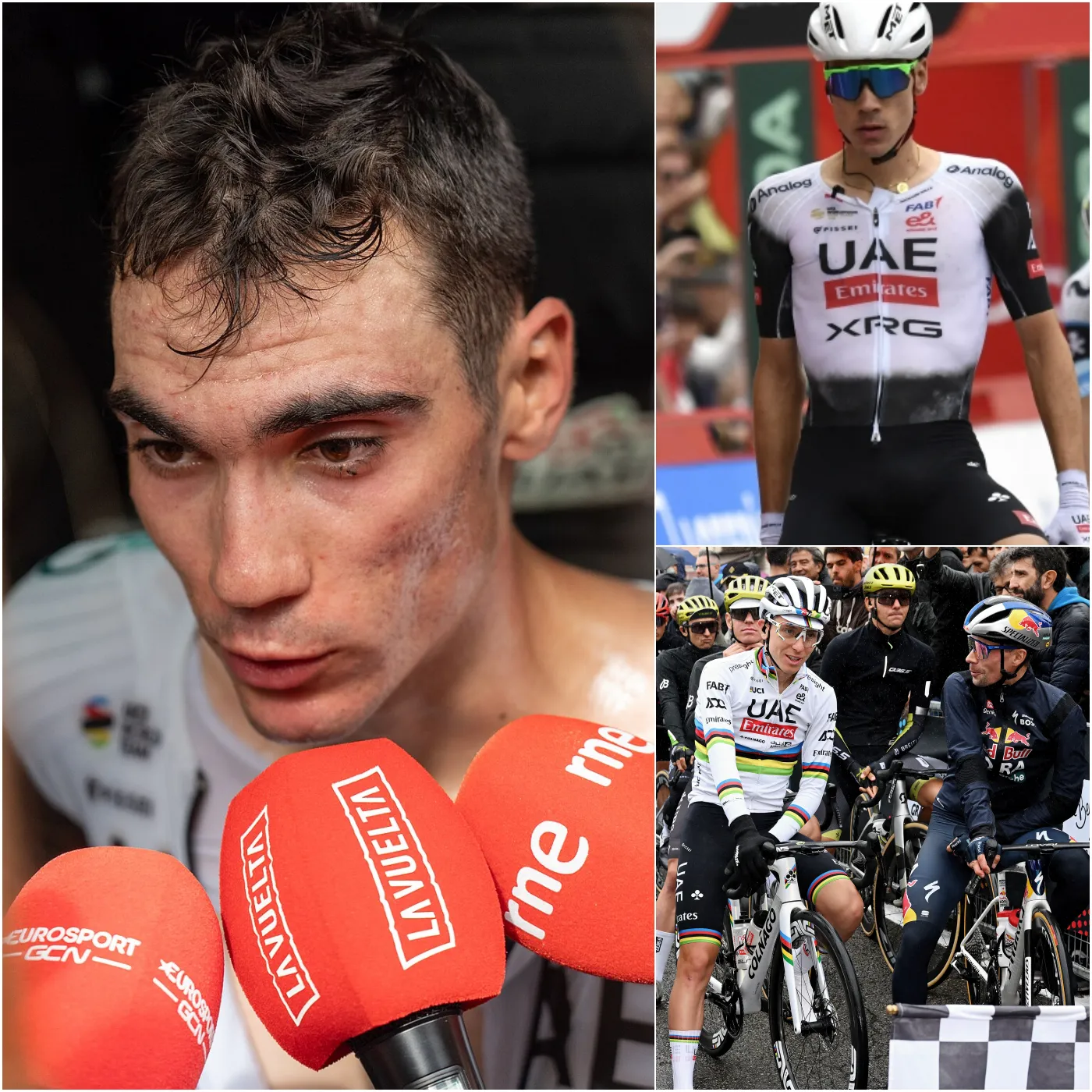 Cover Image for 🔥BREAKING NEWS: “JUAN AYUSO BRAVELY ‘TURNED HIS BACK’ ON THE UAE – DESTROYING THE GLORY OF A BELIEVED RACING TEAM WITH HIS OWN”. His departure at the age of 23 shook the UAE ranks, leaving a power vacuum right before the new season. LIDL TREK IS QUIETLY TURNING THIS ‘BETRAY’ INTO A WEAPON TO DESTROY THE GRAND TOUR – A MOVE THAT MAKES THE CYCLING VILLAGE STUNNING…