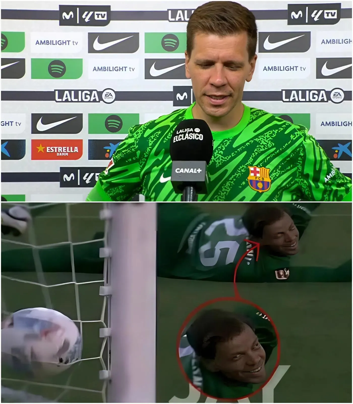 Cover Image for 🚨🚨ÚLTIMA HORA🚨🚨 Szczęsny rompe el silencio tras la polémica: ¡sonrió después del cuarto gol del Sevilla! Los aficionados calificaron el gesto de “extraño” y “fuera de lugar”, desatando una ola de críticas en redes. Ahora, el portero aclara el motivo detrás de su reacción. (Toda la histor