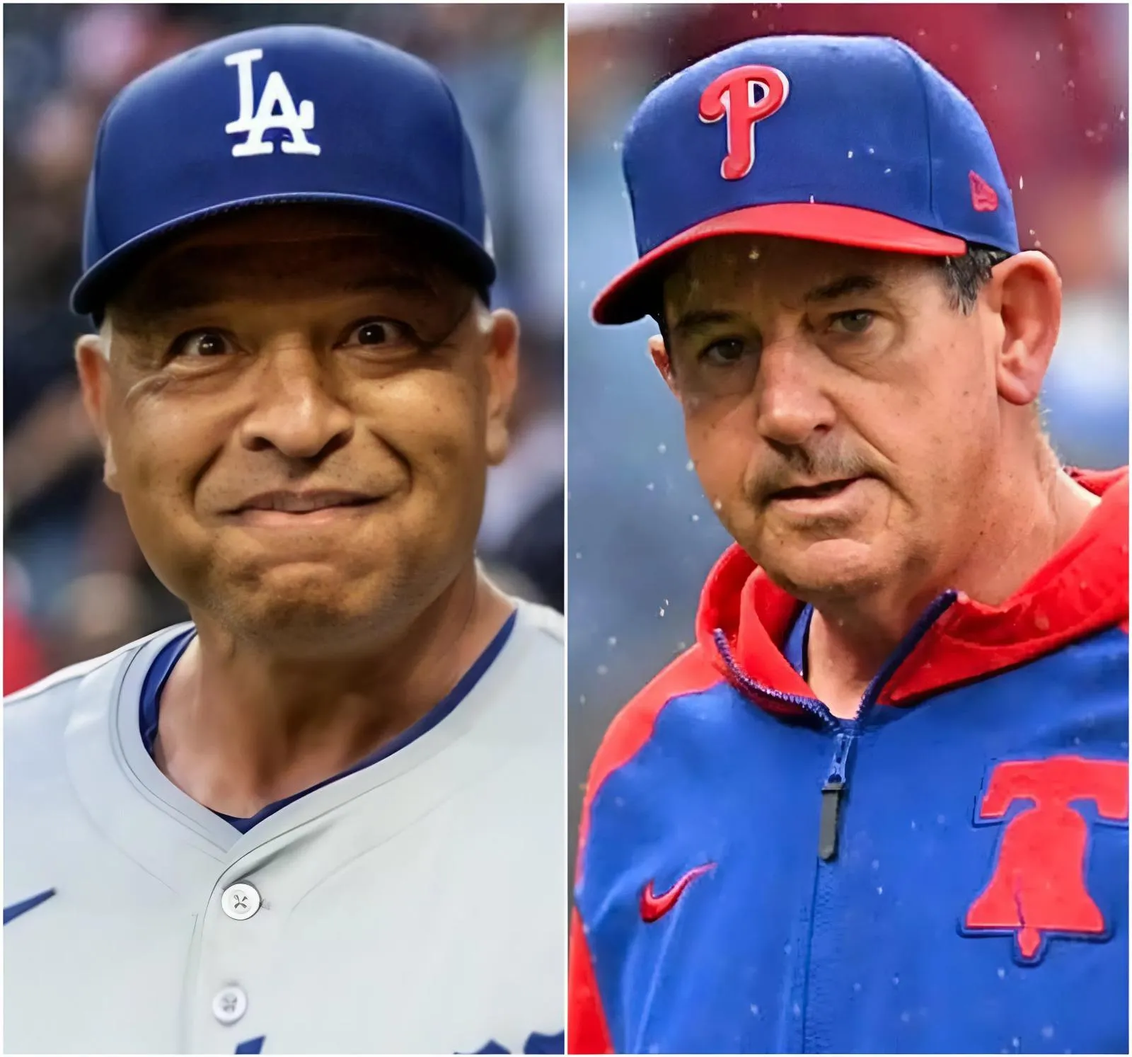 Cover Image for Phillies manager Rob Thomson was fined $5,000 by MLB and banned from managing his team in the upcoming game due to his “UNFOUNDED” comments directed at Dodgers players, claiming he did not accept the Phillies’ bitter defeat against the Dodgers. Mookie Betts also made a comment that forced the arrogant manager to accept the fine with bitterness.