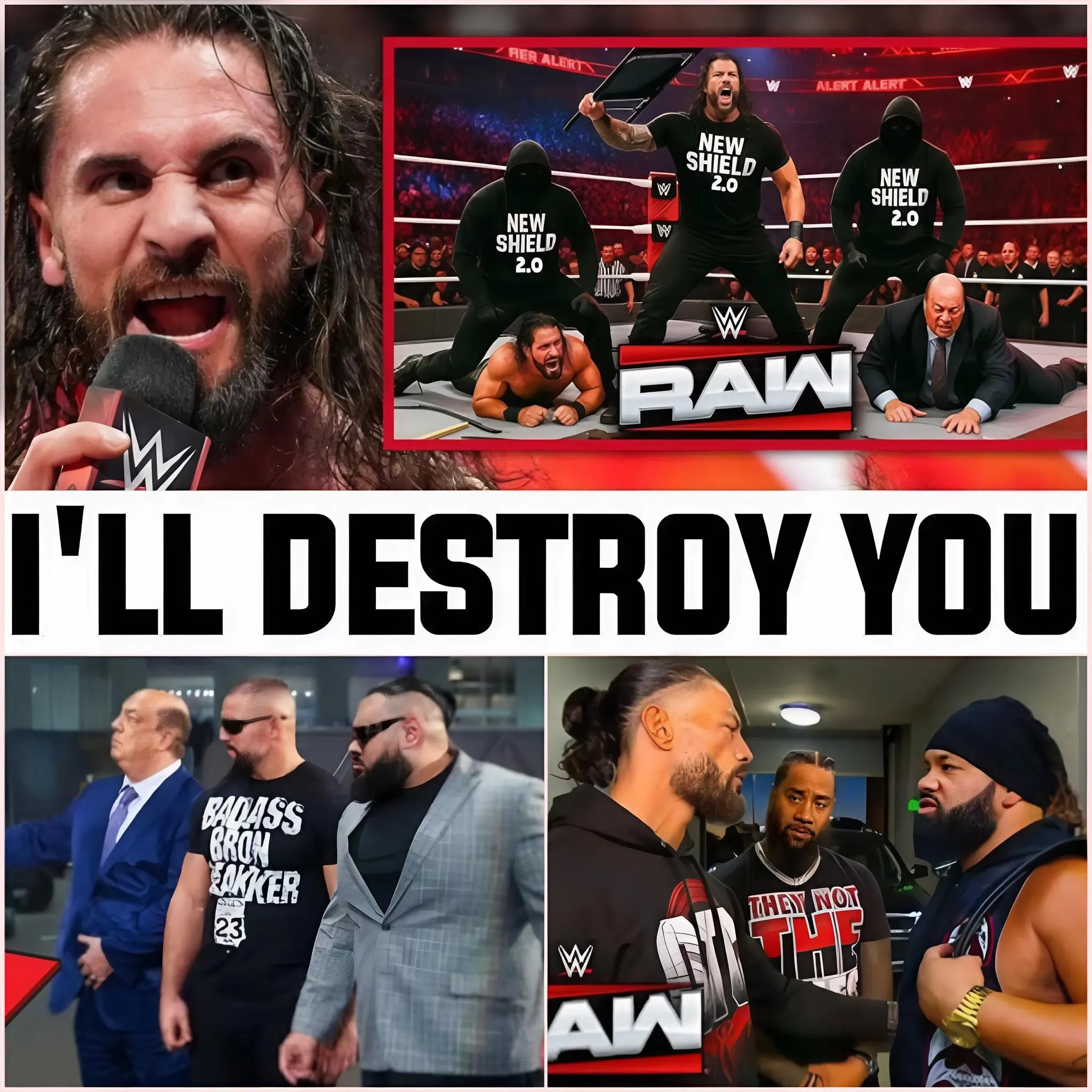 Cover Image for CHAOS IN WWE! 🤯🔥 THE BLOODLINE VS THE VISION BIGGEST WAR ERUP BEFORE CROWN JEWEL 2025