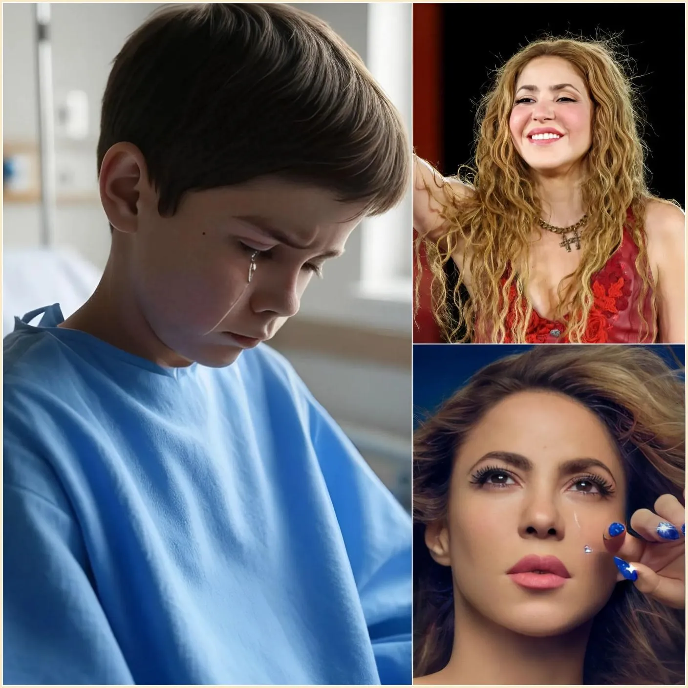 Cover Image for CONMOVEDOR: Un niño con una enfermedad incurable, que sufre dolor todos los días, tenía un único deseo: que Shakira pronunciara su nombre. Al enterarse, Shakira no pudo contener las lágrimas: “Ese niño tiene la misma edad que mi hijo”. No solo mencionó su nombre durante un concierto, sino que además compuso una canción para consolarlo, emocionando a todos los que la escucharon. Pero eso no fue todo: la siguiente acción de Shakira fue lo que realmente hizo que el mundo entero la admirara.