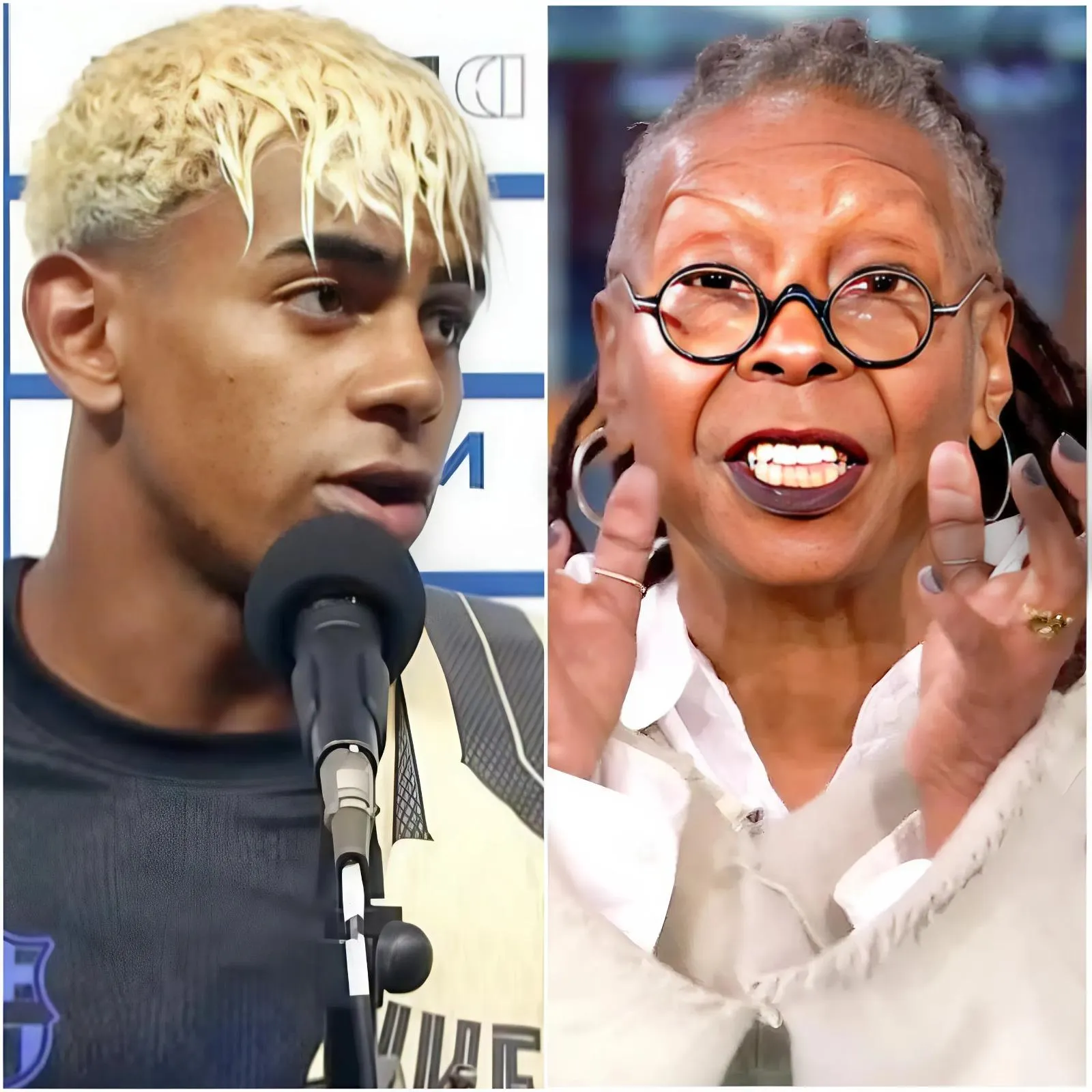 Cover Image for 🔥 “No merece mi respeto,” declaró categóricamente Whoopi Goldberg, desatando de inmediato una atmósfera tensa. Mostró indiferencia ante los brillantes éxitos de Lamine Yamal, quien ha traído gloria a España. Apenas diez minutos después de finalizar el programa, Yamal publicó un comentario breve de diez palabras, pero tan afilado que dejó avergonzada a Whoopi Goldberg y desató una ola de indignación en las redes sociales.