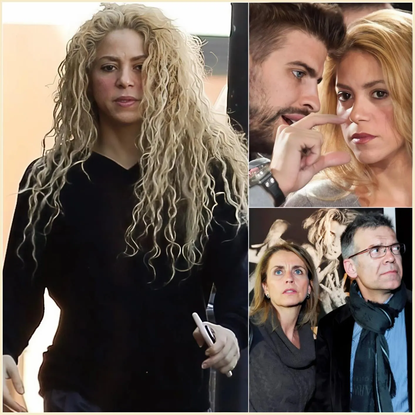 Cover Image for La madre de Shakira, desgarrada por el dolor y la rabia, denunció con voz temblorosa: “Ellos lo sabían y se encubrían, manipulando a mi hija como si fuera una marioneta, pero no me obliguen a destapar lo que tú y tu madre hicieron”, mientras las fotos escandalosas de Piqué y Montserrat Bernabeu, expuestas al público, desataban la furia de esta última, quien, con ojos encendidos, lanzó una amenaza gélida.