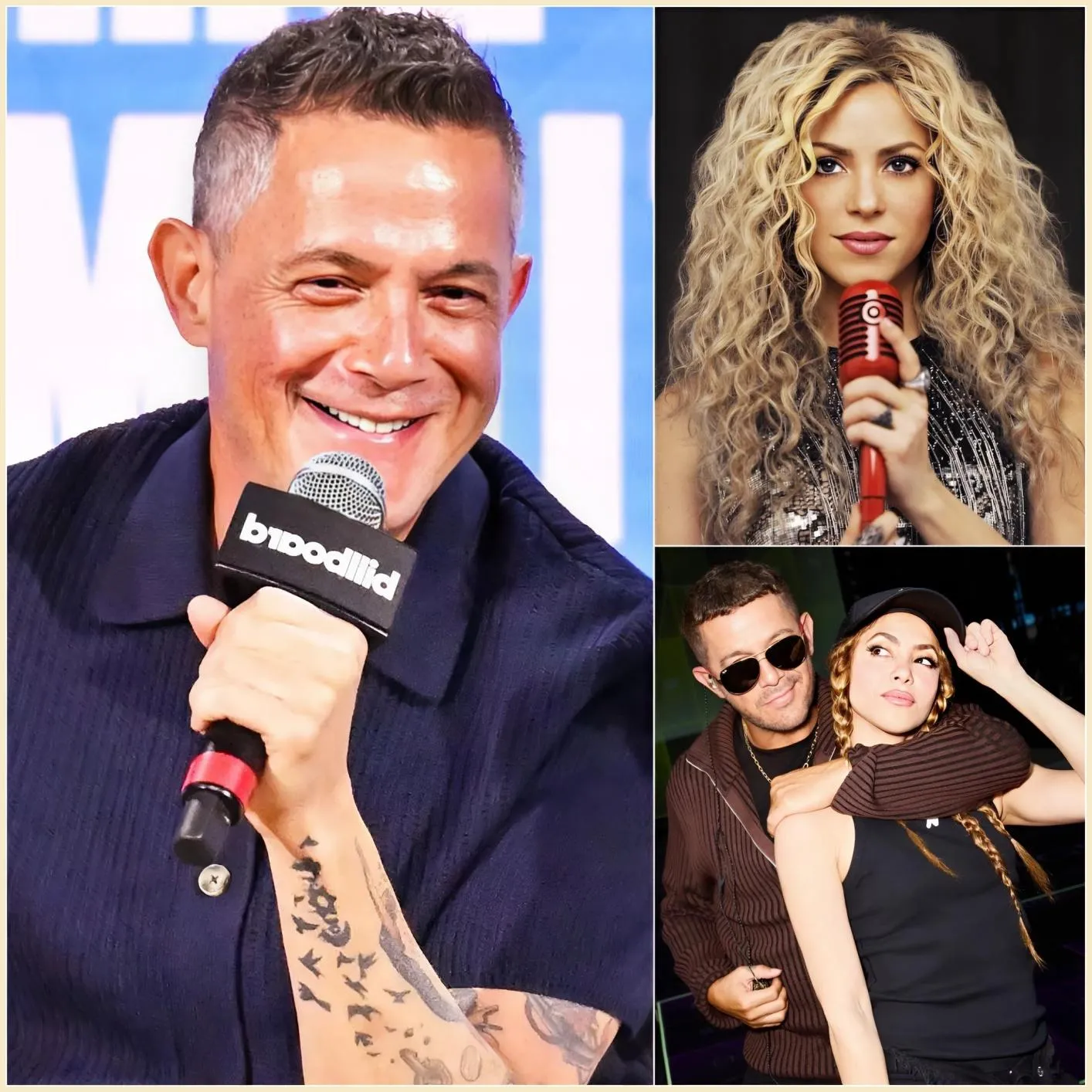 Cover Image for Alejandro Sanz emocionó al público al anunciar su nueva colaboración con Shakira, confesando con alegría que ella aceptó su propuesta, recordando: “Siempre estuve a tu lado para apoyarte”; pero fue la revelación de Shakira sobre una sorprendente cláusula en el contrato de colaboración, “Cumplir con…”, la que hizo estallar la industria musical.