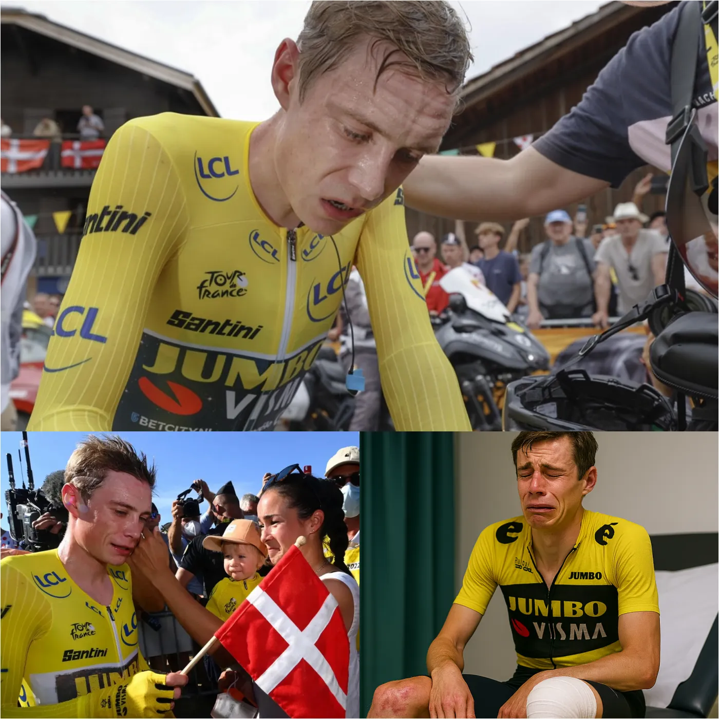 Cover Image for “IT’S A HURT TRUTH – JONAS IS BROKEN!” Nicolas Fritsch burst into tears when he announced that Jonas Vingegaard had to be “eliminated” for crossing the line – Tadej Pogacar entered 2026 as an unrivaled god! Suddenly, Jonas’ wife posted a “crazy” status revealing a secret injury, pushing the drama to a climax that shocked fans! 💔👇