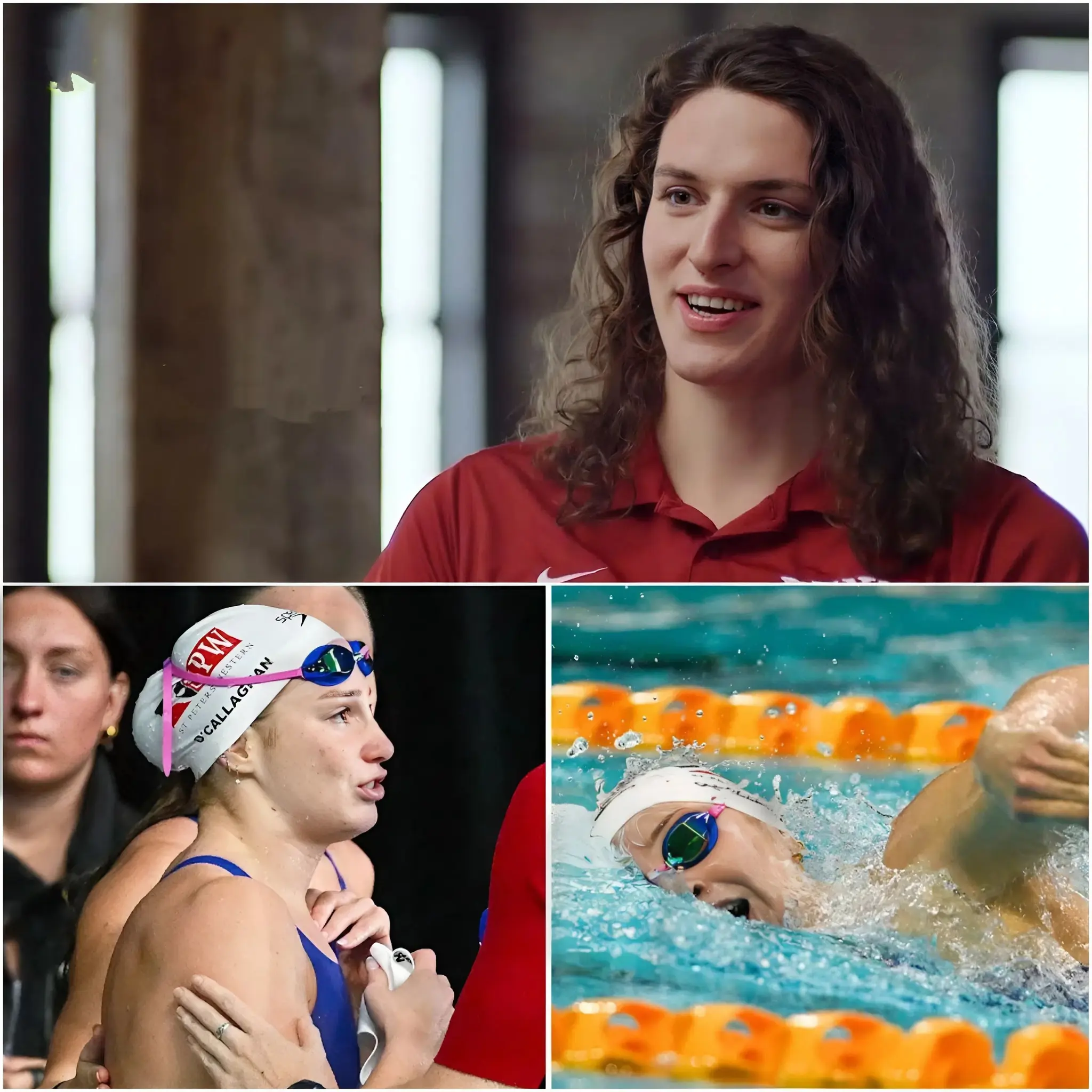 Cover Image for “A LITTLE GIRL, WHO ONLY ACHIEVED A SMALL FEAT BUT SHOUTS IT TO THE WORLD!” – Lia Thomas SHOCKED the swimming world by publicly insulting Mollie O’Callaghan’s HISTORIC RECORD after she broke the world record. However, O’Callaghan’s 17 POWERFUL WORDS left the transgender athlete speechless, and the entire world erupted in applause!