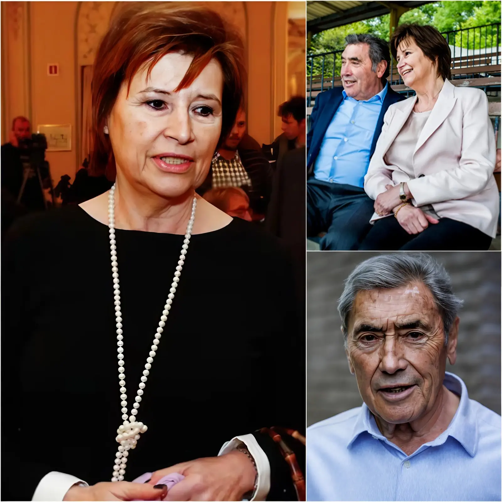 Cover Image for 10 MINUTEN GELEDEN: Claudine Acou, de echtgenote van Eddy Merckx, schokte de wielerwereld toen ze Eddy Merckx ervan beschuldigde steeds afstandelijker en onverschilliger tegenover zijn familie te worden en haar verjaardag te missen om op zakenreis te gaan. “Dit huis is leeg. Je gaat evenementen sponsoren.” Eddy Merckx weigerde zich het zwijgen op te leggen en reageerde slechts twee uur later met een korte video. Zijn gezicht was geschokt, zijn stem trilde maar was vol emotie. Zijn woorden, hoewel kort, waren genoeg om iedereen die hem hoorde tot zwijgen te brengen. Lees hieronder verder.