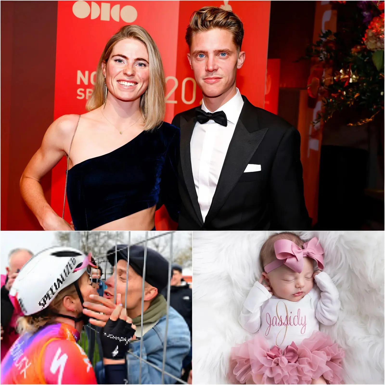 Cover Image for GEWELDIG: Na lang wachten hebben het jonge wielerkoppel Demi Vollering en haar man Jan Dvoogd OFFICIEEL het goede nieuws bekendgemaakt dat Demi Vollering zwanger is van een meisje en een wel heel bijzondere naam heeft gekregen. Zowel collega’s als fans zijn hier razend enthousiast over.