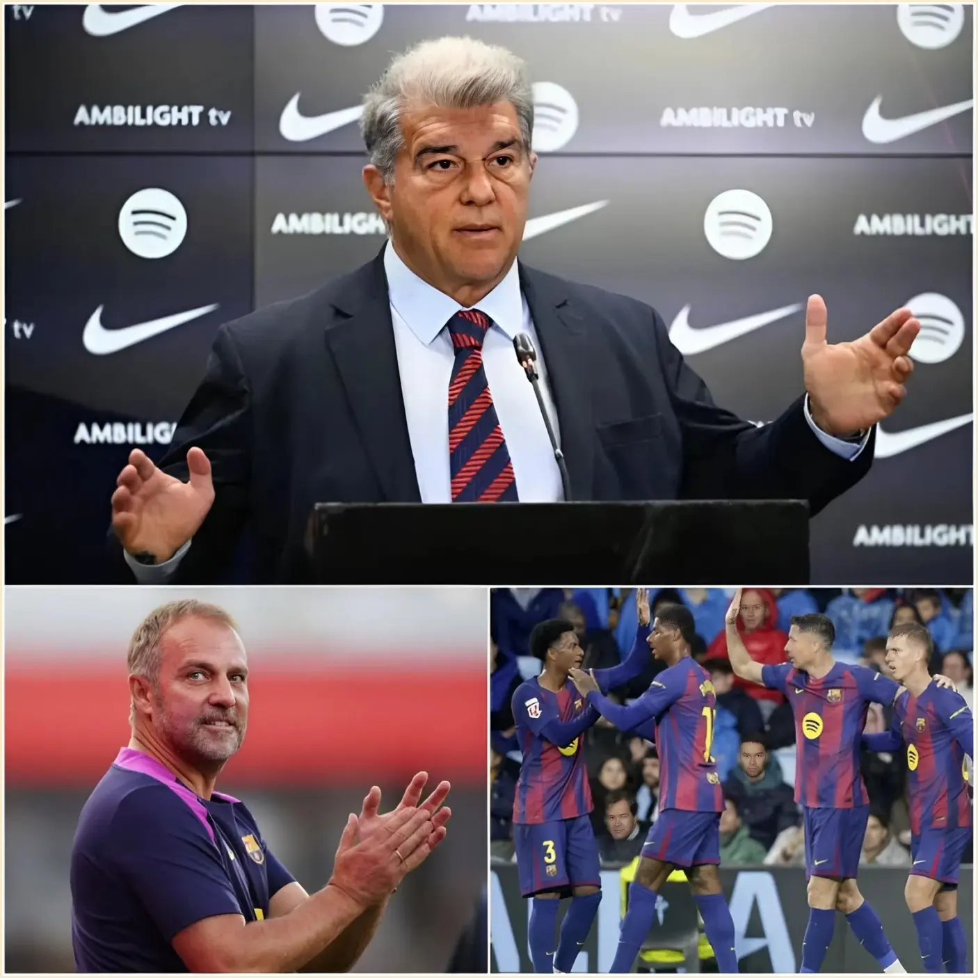 Cover Image for ÚLTIMA HORA: La lista de transferencias de enero del Barça ha sido confirmada cuando Hansi Flick publicó la lista oficial con CINCO jugadores saliendo y CUATRO jugadores llegando en enero, después de sufrir otra baja por lesión – Laporta ha gastado otros 300 millones de libras en otra transferencia en enero. HISTORIA COMPLETA: ENLACE 👇👇
