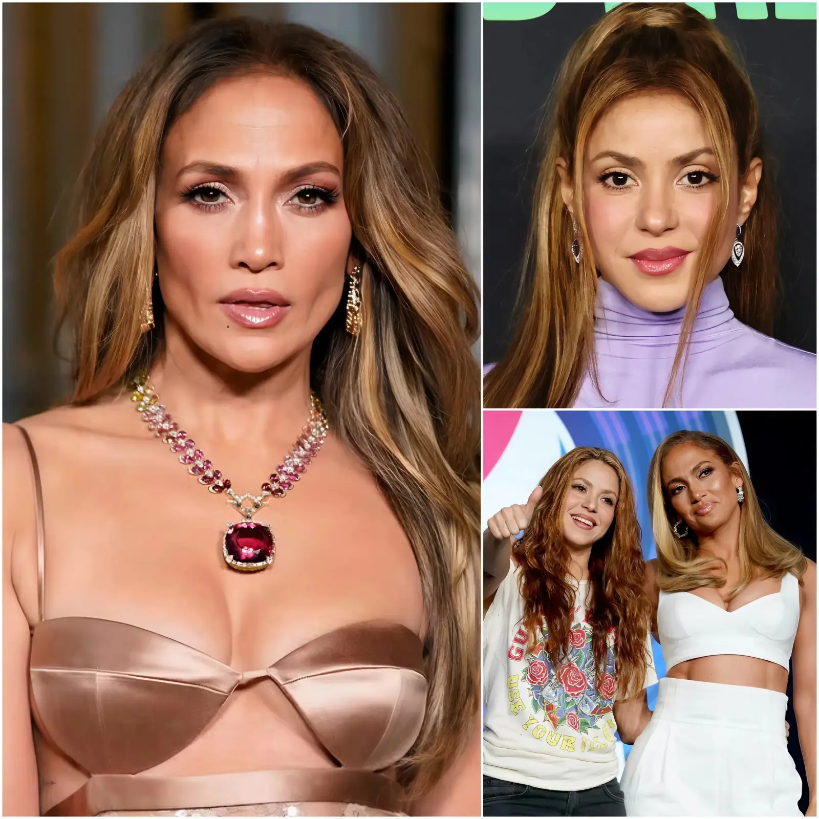 Cover Image for 🔥 “Ella no es más que una mujer inútil. Este país debería avergonzarse de tener a alguien tan despreciable como ella en su historia; voy a desenmascarar su verdadera cara…” Con esas palabras, Jennifer Lopez sorprendió a todos al atacar y humillar a Shakira justo antes de la noche del concierto en Perú, provocando caos en los camerinos, confusión entre el público y un murmullo creciente. Jennifer no se detuvo ahí: caldeó aún más el ambiente insultando y criticando a la familia de Shakira. Pero justo después, Shakira dejó a todos boquiabiertos con una respuesta de 12 palabras que obligó a Jennifer a guardar silencio…