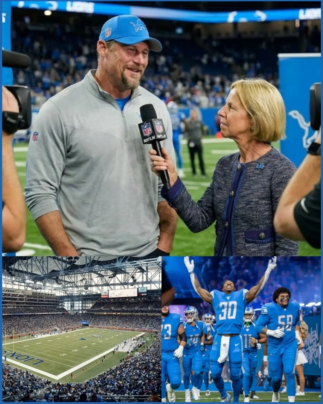 Cover Image for BREAKING NEWS 🚨 Detroit Lions owners Sheila Ford Hamp and Dan Campbell just changed what “Week 18” means in Detroit. This isn’t about standings. This is about people. With a $5 ticket day announced for the final regular-season game at Ford Field, thousands of low-income families will get something they’ve never had before — the chance to see the Lions live, together. No luxury pricing. No barriers. Just football, community, and belonging. Sources say the move was intentional: make sure every fan, not just the wealthy, can be part of the moment as the season closes. Fans across Detroit are calling it one of the most generous gestures in franchise history — a reminder that this team is built with the city, not above it. 👇