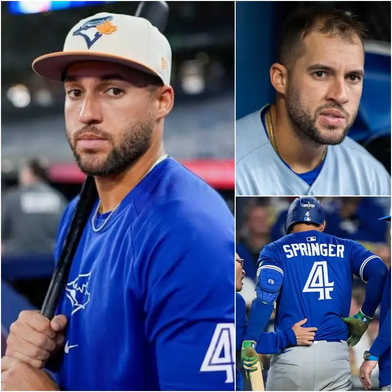 Cover Image for “I want to stay in Toronto until I retire!” George Springer thrilled Jays Nation fans with his emotional declaration. But when it came time for contract negotiations, he dropped a shocking seven-word piece of information that left everyone speechless… Fans are now wondering what this means for the team’s future and the superstar’s long-term plans.
