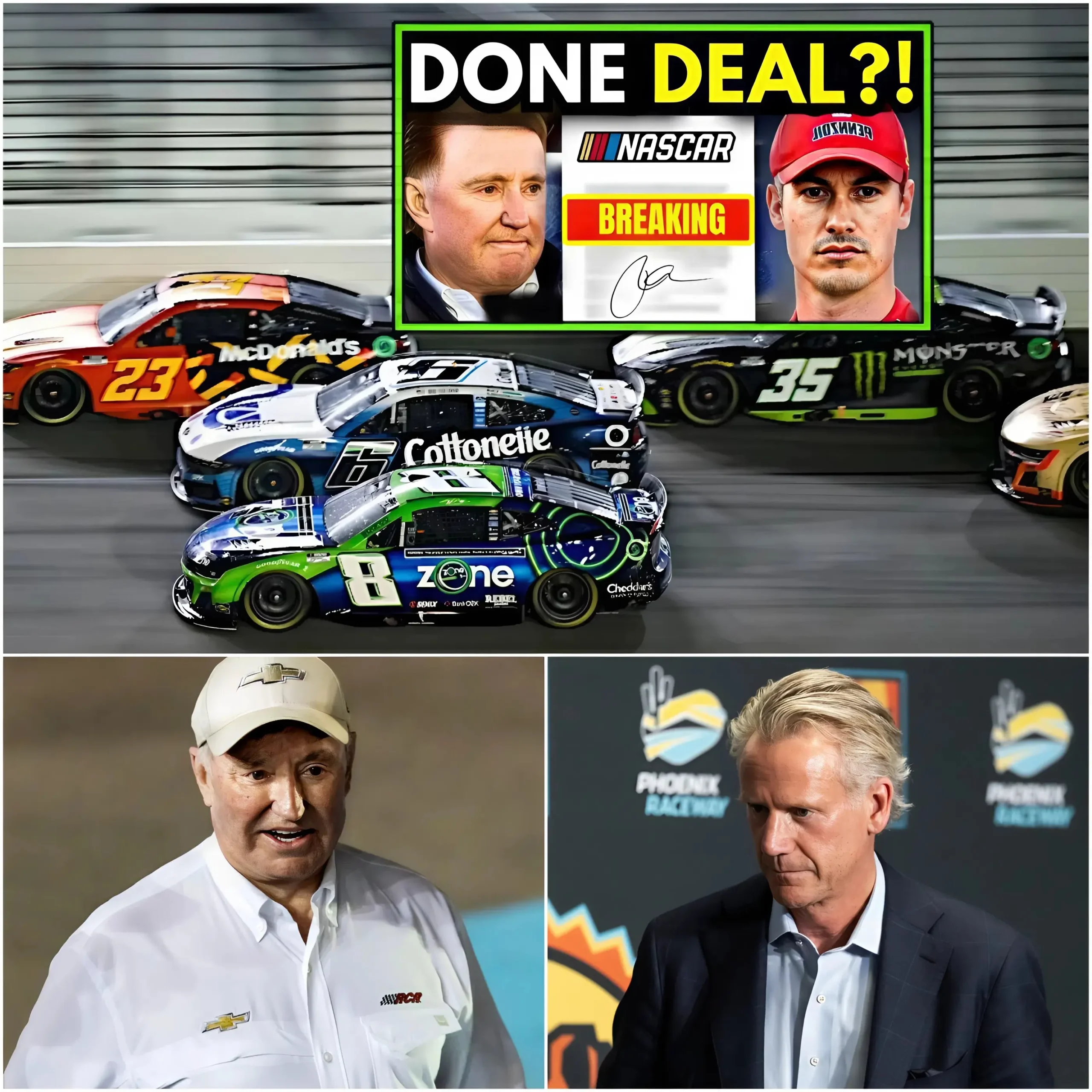 Cover Image for NASCAR SHOCKWARE😨 !!HUGE SHAKE Up At RCR After Secret Revealed!!