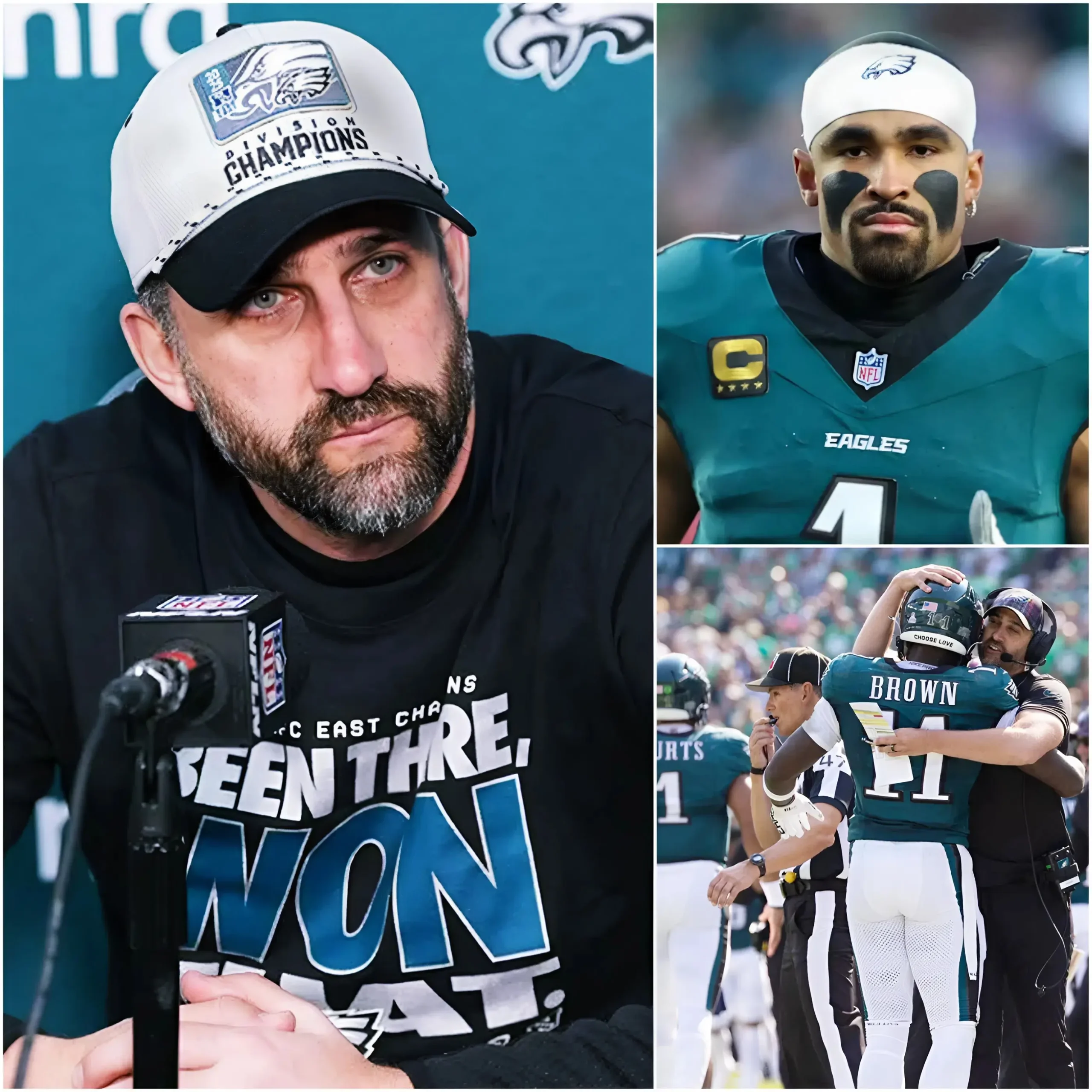Cover Image for 🏈🔴 “WE WILL MISS HIM SO MUCH.” A Philadelphia Eagles player has officially announced that he will part ways with the team after Super Bowl 2025 concludes. Head coach Nick Sirianni and Jalen Hurts have also consecutively confirmed the news.