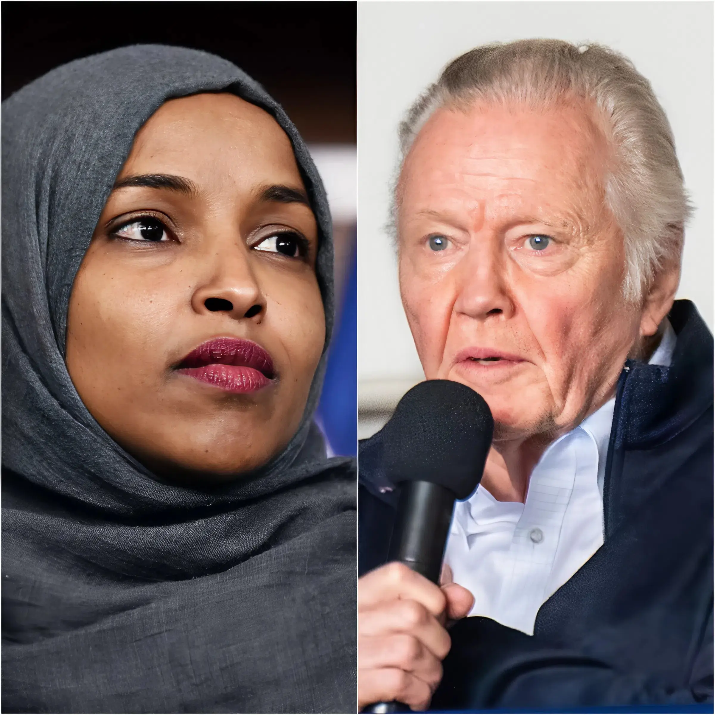 Cover Image for “SHOCKING NEWS”: “America would be safer if all Somalis were deported – and Ilhan Omar must be the first!” – Jon Voight’s shocking statement shakes both Hollywood and Congress! The legendary Oscar-winning actor publicly criticized Somali-born Congresswoman Ilhan Omar, calling her “a real danger to the American foundation” in a controversial speech. “We have extended a humanitarian hand,” Voight emphasized, “but in return, some have responded with contempt for the Constitution and American values. It’s time to protect the silent majority!” The phrase “start with Ilhan Omar” immediately sparked a fierce debate across social media and the press: critics denounced it as blatant racism, while supporters argued it was “a truth everyone sees but is afraid to speak.” This statement not only shook political opinion but also divided Hollywood more deeply than ever before. Full details and heated reactions are erupting in the comments section!