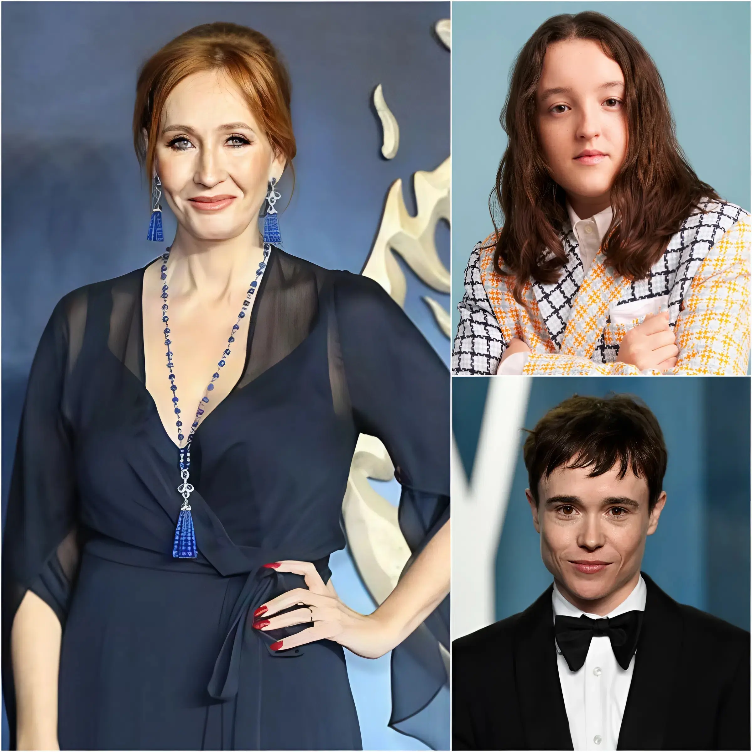 Cover Image for “Children need clear recognition of biological sex — you are destroying them.” J.K. Rowling has called for a boycott and stronger action against what she described as the influence of Bella Ramsey and Elliot Page on gender issues. However, Bella’s response left J.K. speechless.