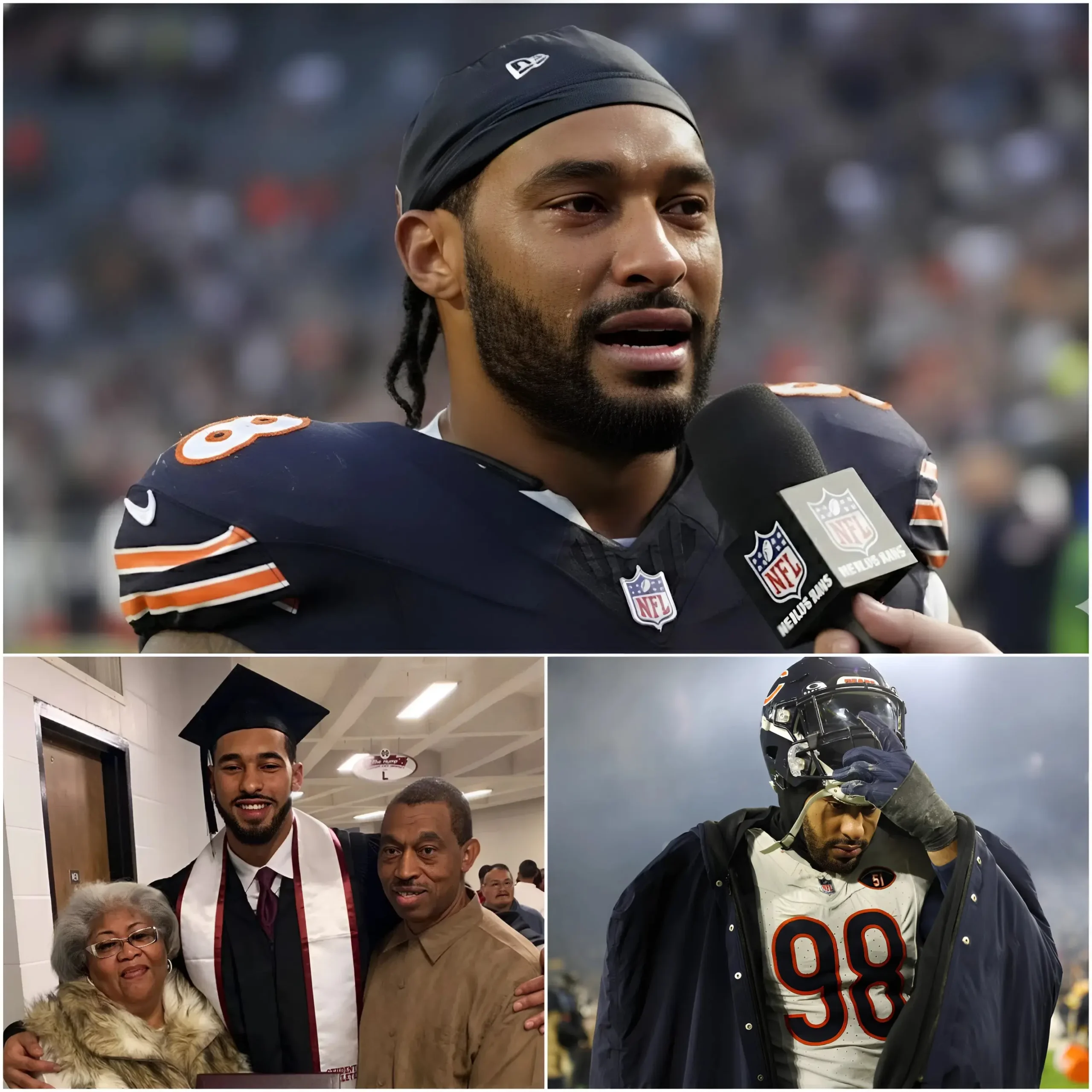 Cover Image for SAD NEWS: Just 30 minutes ago, Montez Sweat left fans heartbroken after sharing an update on his mother’s current condition. The entire Chicago Bears organization has also sent its condolences and messages of support to the family; however, the situation remains deeply concerning and has everyone extremely worried… 👇👇