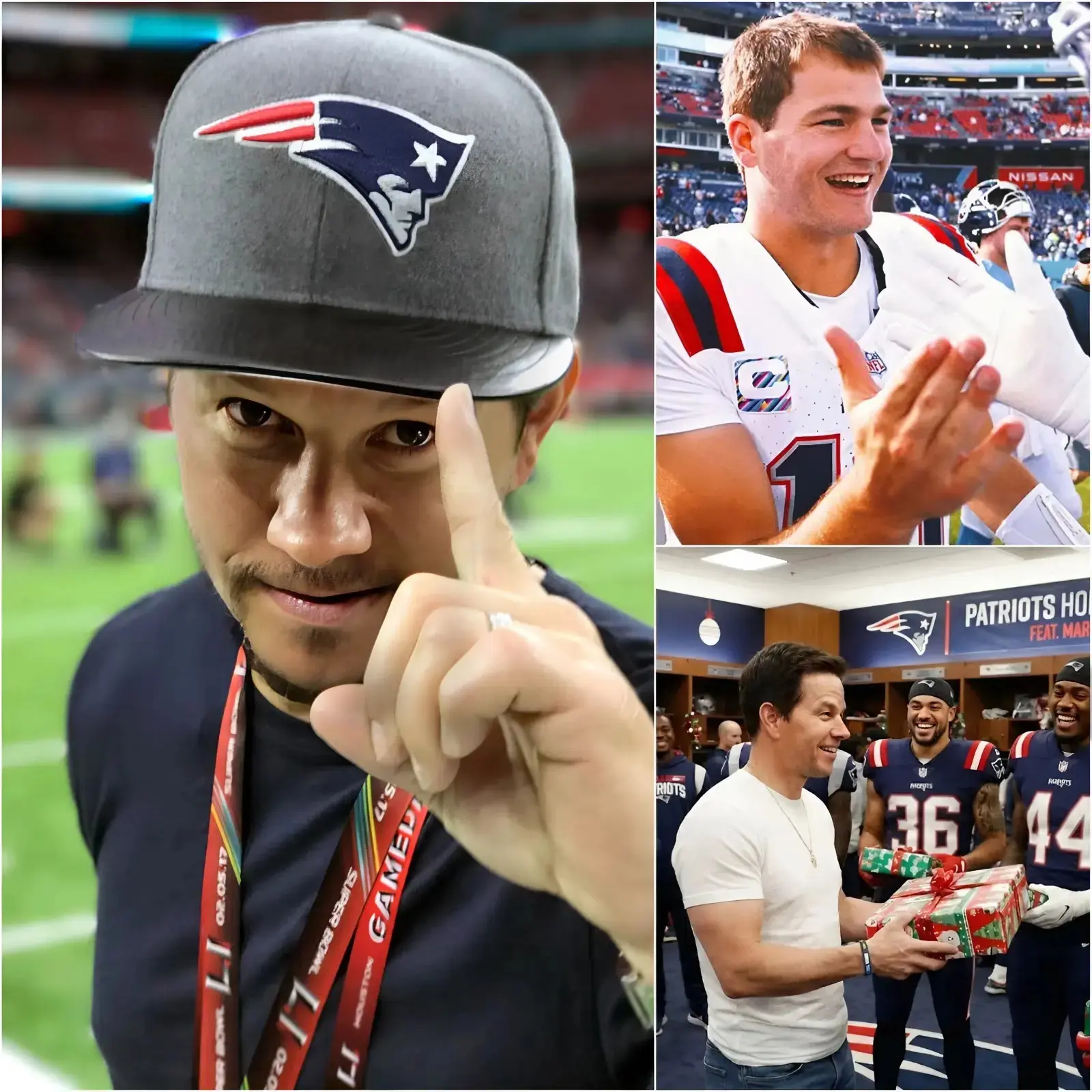 Cover Image for BREAKING: Hollywood Star Mark Wahlberg Sends a Special Gift to the Entire Patriots Roster to Rally the Team Ahead of Super Bowl LX Showdown