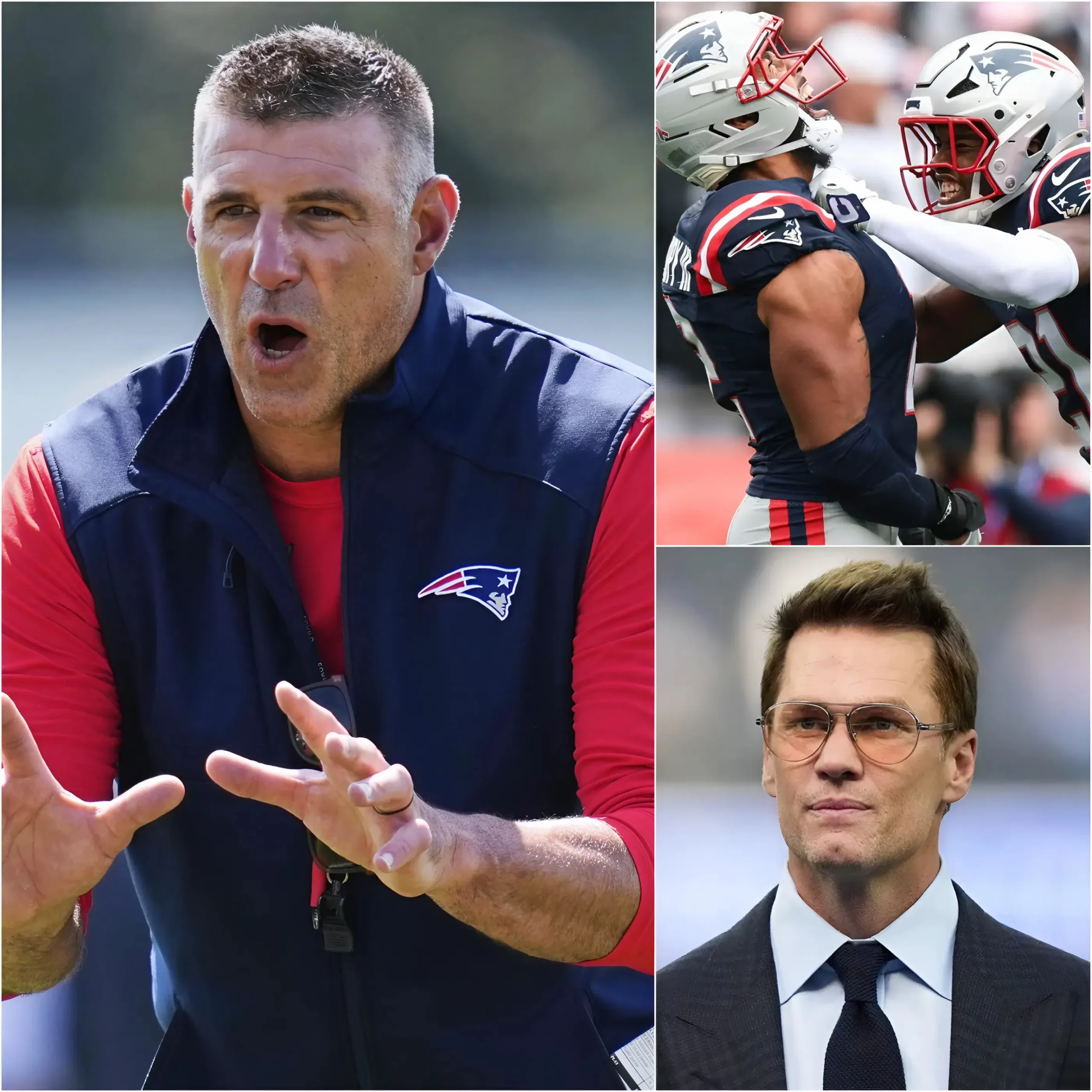 Cover Image for Just days before Super Bowl LX between the Patriots and the Seahawks, New England Patriots head coach Mike Vrabel broke his silence and fiercely criticized Tom Brady for his shocking neutral statement: “I don’t have a dog in the fight in this one. May the best team win.” During an emergency press conference at Gillette Stadium, Vrabel could no longer hold back. He delivered his harshest words ever, calling Brady a “TRAITOR.” Brady’s neutral comment quickly turned into the biggest “bombshell” of Super Bowl LX week. Vrabel not only defended the team but also permanently banned the legendary quarterback from ever entering Gillette Stadium again, sending shockwaves across the entire NFL. Five minutes later, Tom Brady’s response left everyone stunned and speechless!