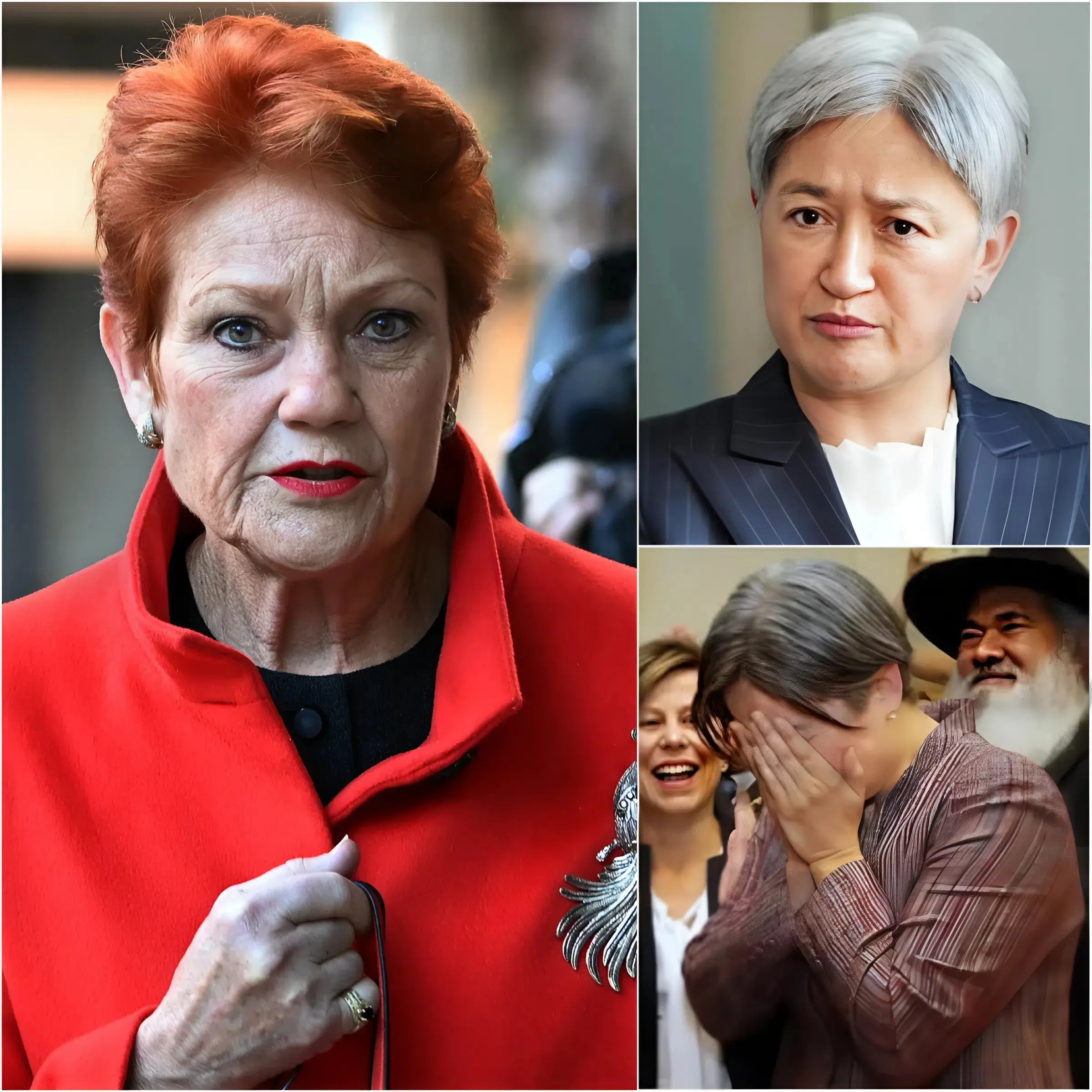 Cover Image for JUST IN: “Woke is a disgrace to history – we must defeat it before it’s too late!” Pauline Hanson shouted in Parliament, branding Penny Wong the “number one symbol of woke ideology poisoning Australian youth” with sharp, cutting remarks that enraged Wong. Wong, visibly upset, retorted, “These words are destroying all the efforts towards inclusion and equality that we have fought for for years!” Immediately afterwards, Hanson made a shocking announcement in a private meeting: “I will introduce a new bill to completely eliminate ‘woke ideology’ from all government agencies – Australia must wake up!” – causing a political firestorm and deeply dividing public opinion!