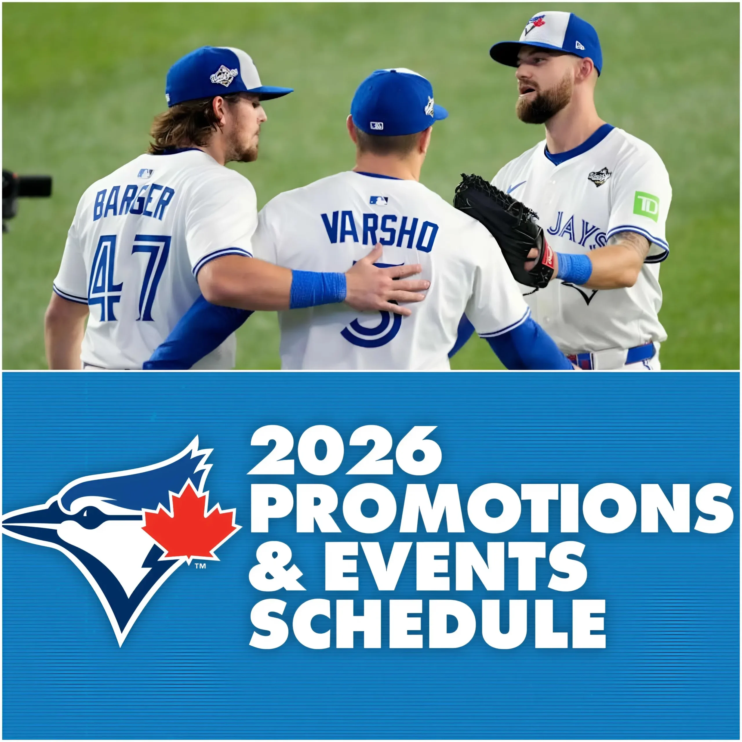 Cover Image for The Toronto Blue Jays’ 2026 Spring Training schedule has officially been announced, marking the moment the team begins its return after a remarkable 2025 season. Most notably, the club is set to unveil an UNEXPECTED YOUNG STAR during this training camp — a name few saw coming… Check out the full details below 👇👇