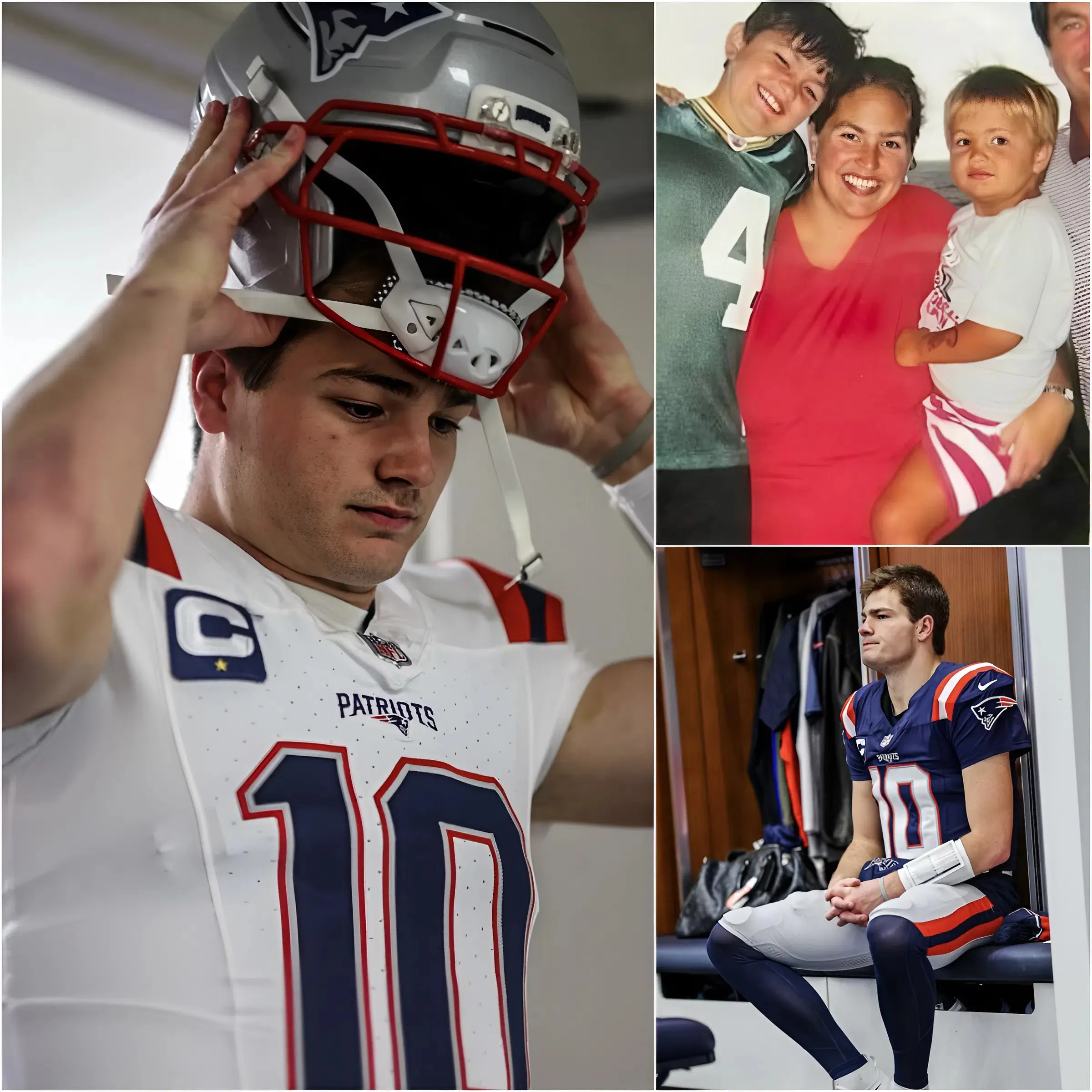 Cover Image for SAD NEWS: Just 30 minutes ago in Santa Clara, California, NFL star Drake Maye shocked fans by being forced to announce the sad news about his mother, Aimee – an unexpected event that occurred backstage and seriously threatens his playing schedule at this crucial time. 👇👇