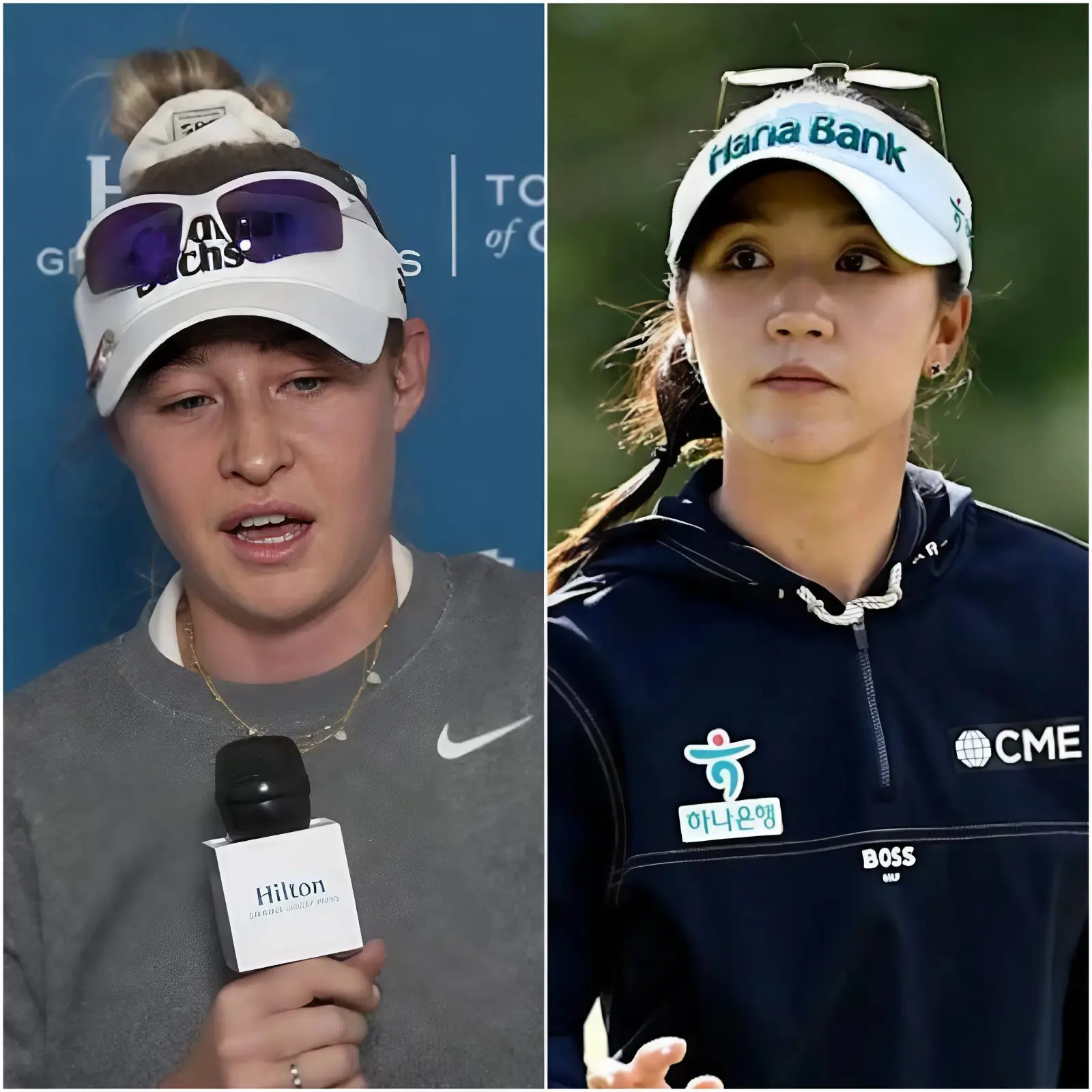 Cover Image for “IT’S EITHER ME OR HER”🔴 Nelly Korda firmly delivers a clear ultimatum to the LPGA Tour: “If the criticism continues, I’m leaving – for good.” Lydia Ko immediately fires back with 10 WORDS that forced the commissioner to make a shocking decision!