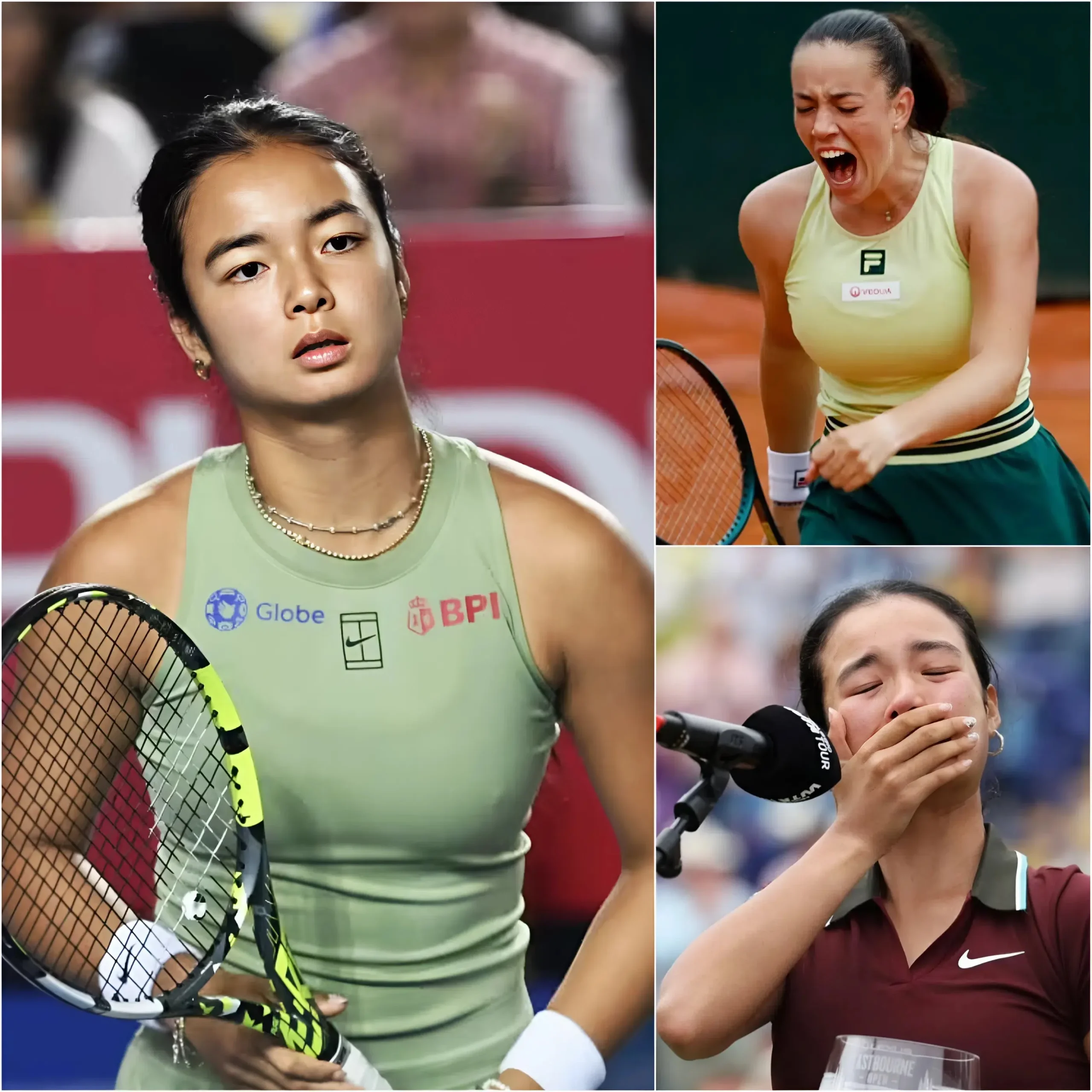 Cover Image for “THIS WILL BE THE LAST TIME I COMPETE HERE,” Alexandra Eala broke down in tears, announcing she will never return to the Qatar Open under any circumstances. She revealed that opponent Tereza Valentová had repeatedly caused trouble in the locker room, undermining her competitive spirit; even more shockingly, Valentová allegedly threatened her just ten minutes before stepping onto the court. Notably, the umpire reportedly met Eala directly to ask her… The truth behind her defeat at the Qatar Open has now been exposed, sending the entire tennis world into an uproar!