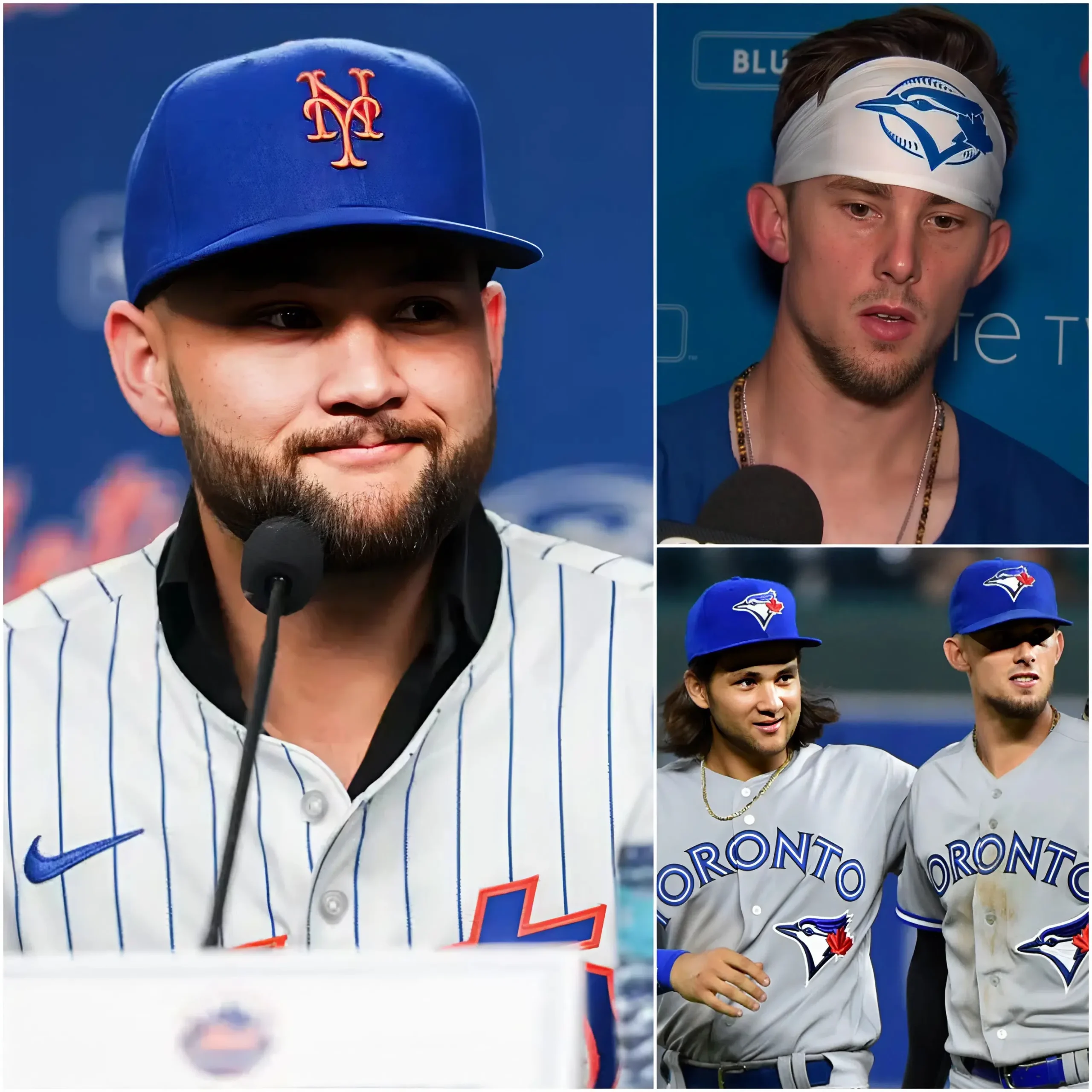 Cover Image for “MY DESIRE HAS ALWAYS BEEN TO WIN, THAT’S WHY I HAD TO LEAVE THE BLUE JAYS…” – Bo Bichette caused a major SHOCK when he openly criticized his former team during his first press conference with his new club, the New York Mets. He claimed that at the Blue Jays, no one truly believed they could conquer the league, and that the team was content with small, meaningless victories, which he cited as the main reason for his departure. Almost immediately, former teammate Cavan Biggio fired back with a 12-WORD message that left Bichette feeling embarrassed by what many saw as his arrogant remarks…