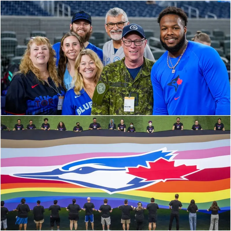 Cover Image for Vladimir Guerrero unexpectedly calls for Veterans Month to be prioritized over Pride Month: A surge of patriotism sparks heated national debate.